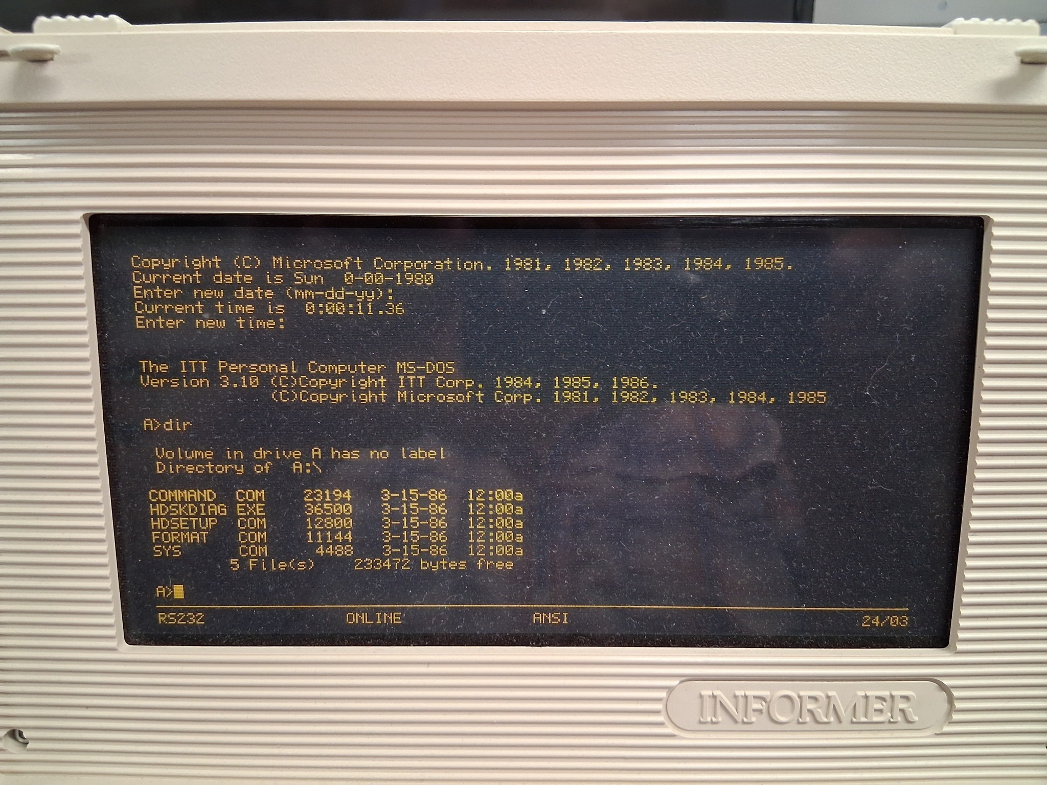 The 1984, Z80 based, AMPRO Series 100 Little Board
