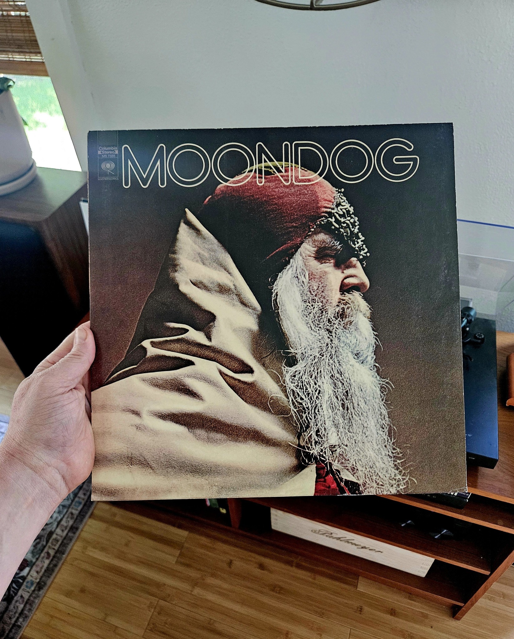 Moondog, the blind Viking of 6th Avenue, a NYC character