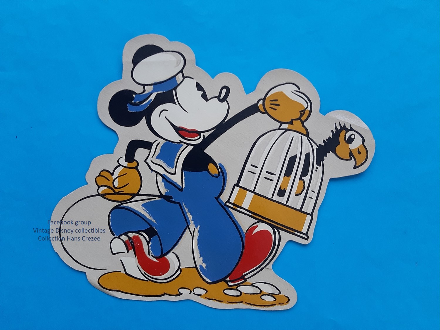 Rare Mickey Mouse gummed decorations from England