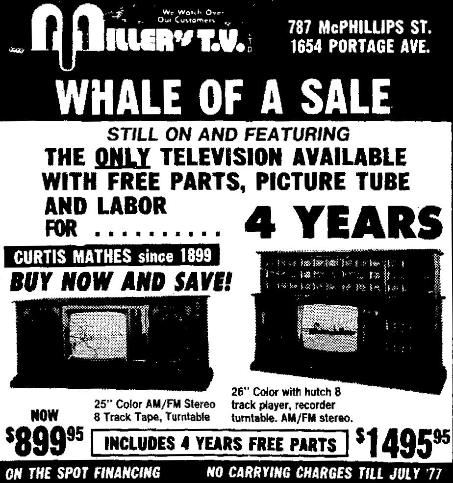 Curtis-Mathes TV History and Expensive Television Sets