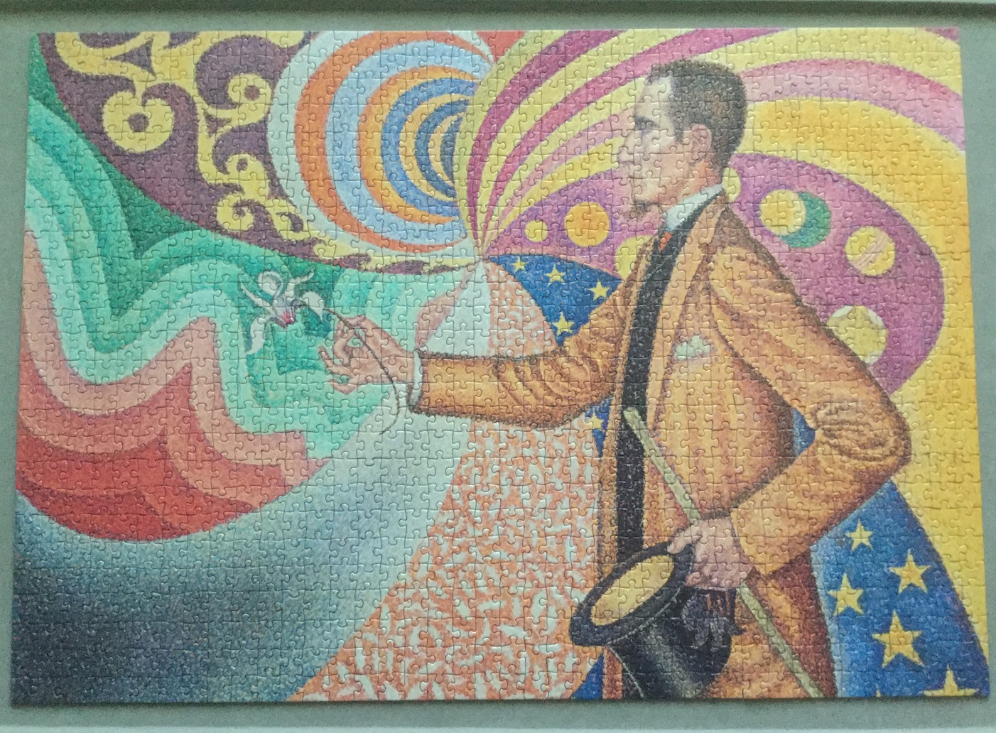 Paul Signac's portrait of Felix Feneon