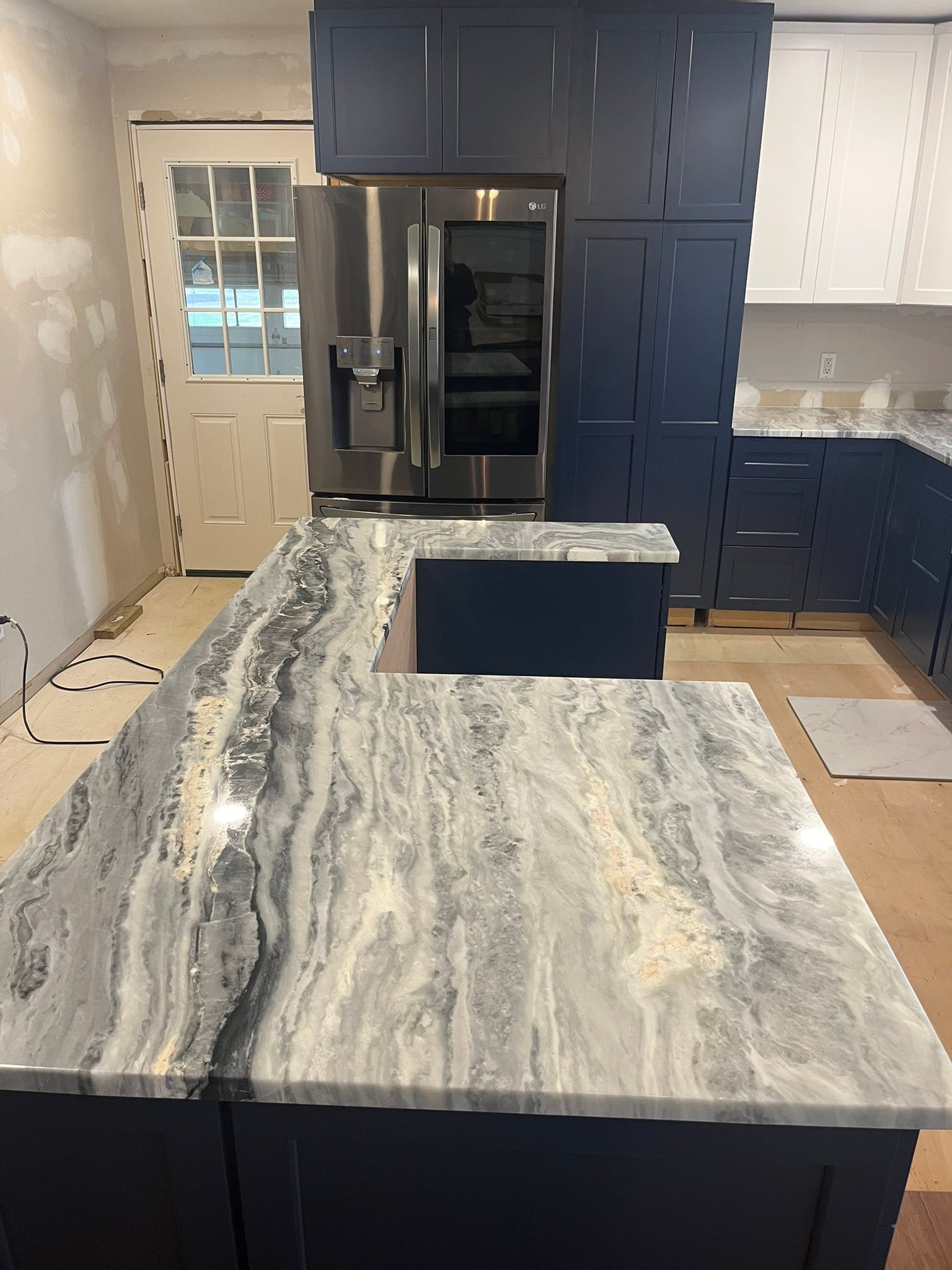 Kitchen Renovation & Design Ideas | We had python quartzite installed ...
