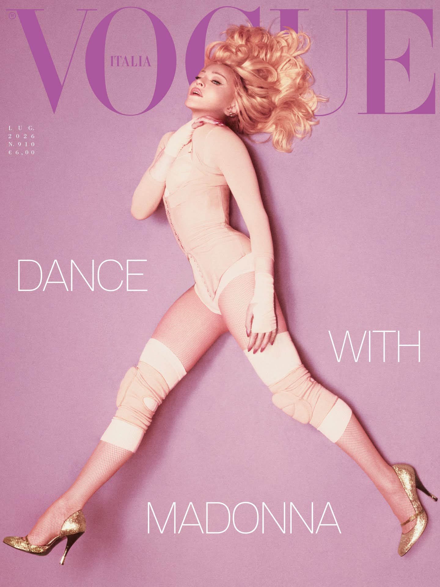 Madonna in showgirl mode. Dressed in Giafranco Ferre and