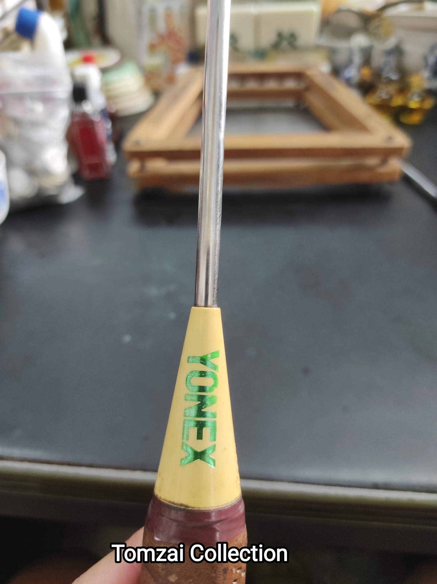 YONEX BADMINTON RACKET WOOD VINTAGE B-9100 #CONDITION 8/10