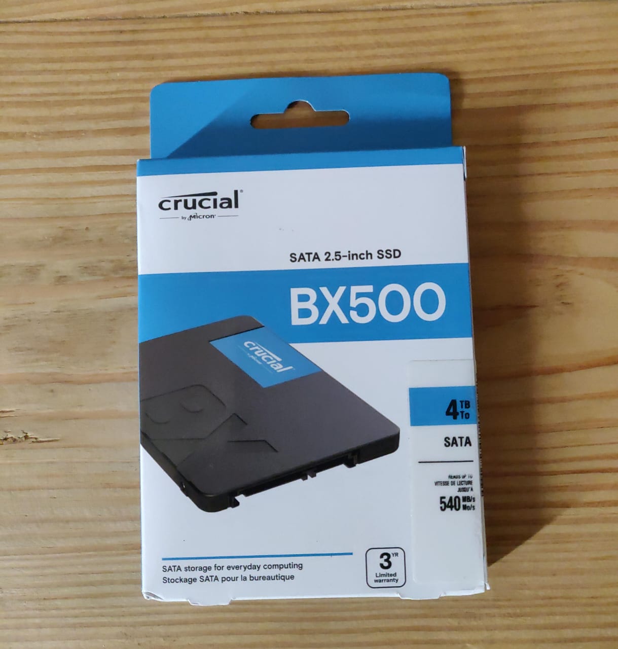 Crucial bx500 4tb ssd for sale