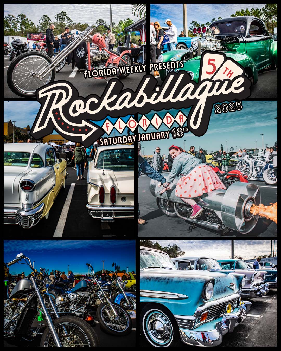 T-shirt Vintage Bike Builders Invitational Moto EXPO S 2011 Clearwater Florida - Taille S Homme - Occasion Très Bon État