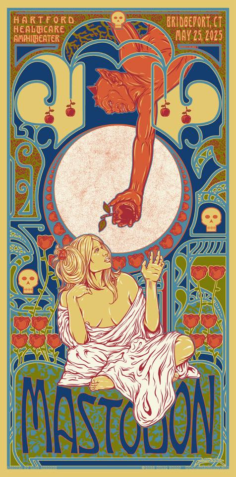 Tonight's limited edition silkscreen poster for Edgefield Concerts