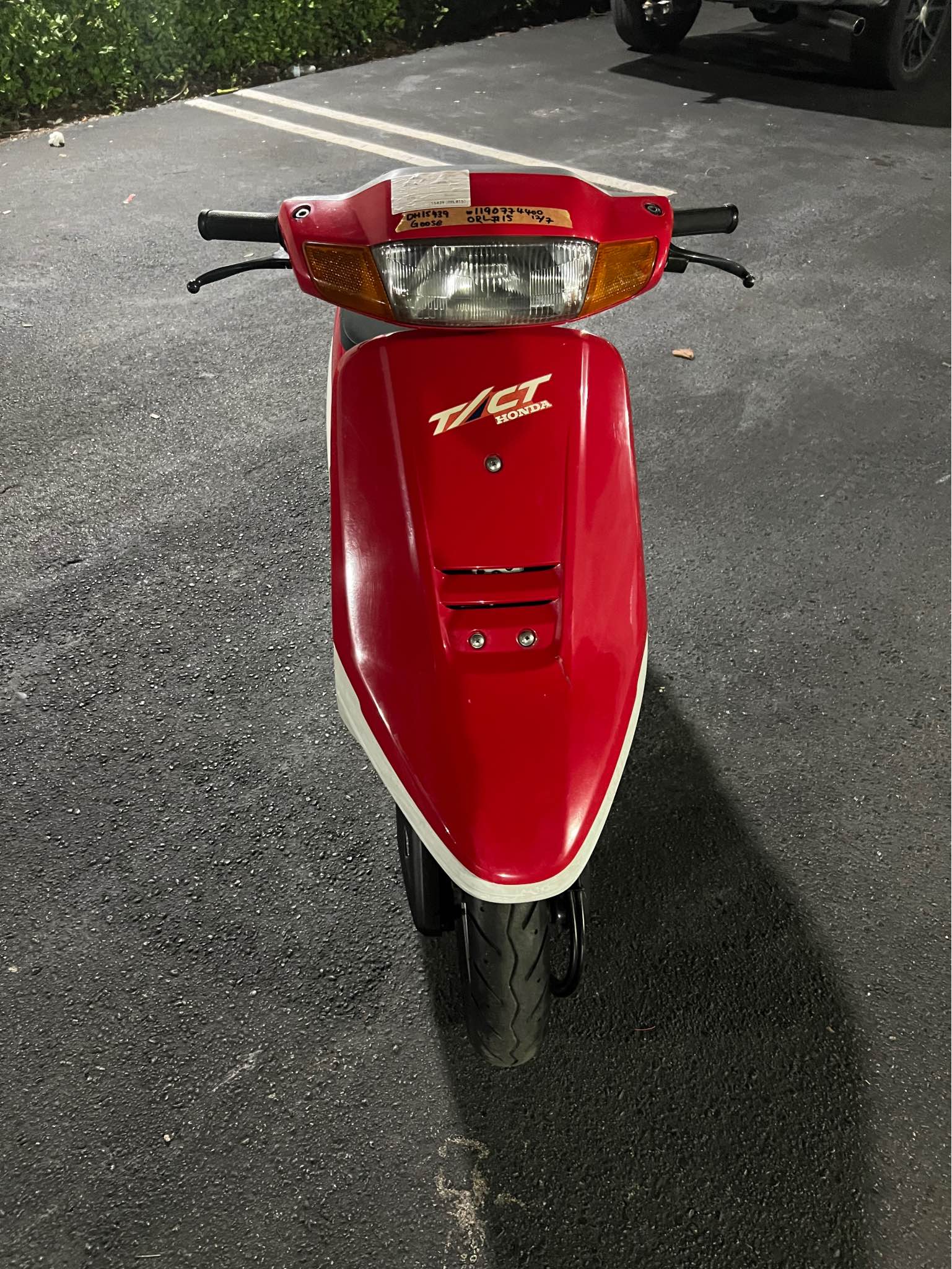 1994 Honda Tact Stand Up AF24 Electric Kick Stank Rare Has the 