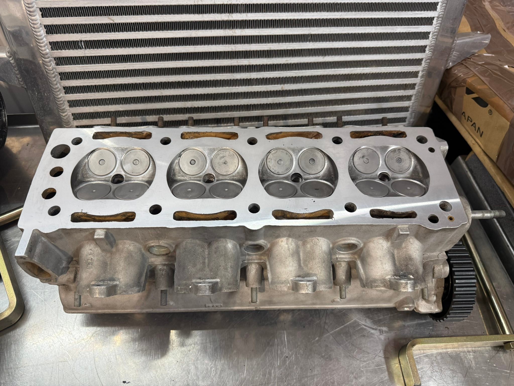 マージフォン -MEMORIAL EDITION Honda Civic GX piston with Skunk2 stage II cam and manifold