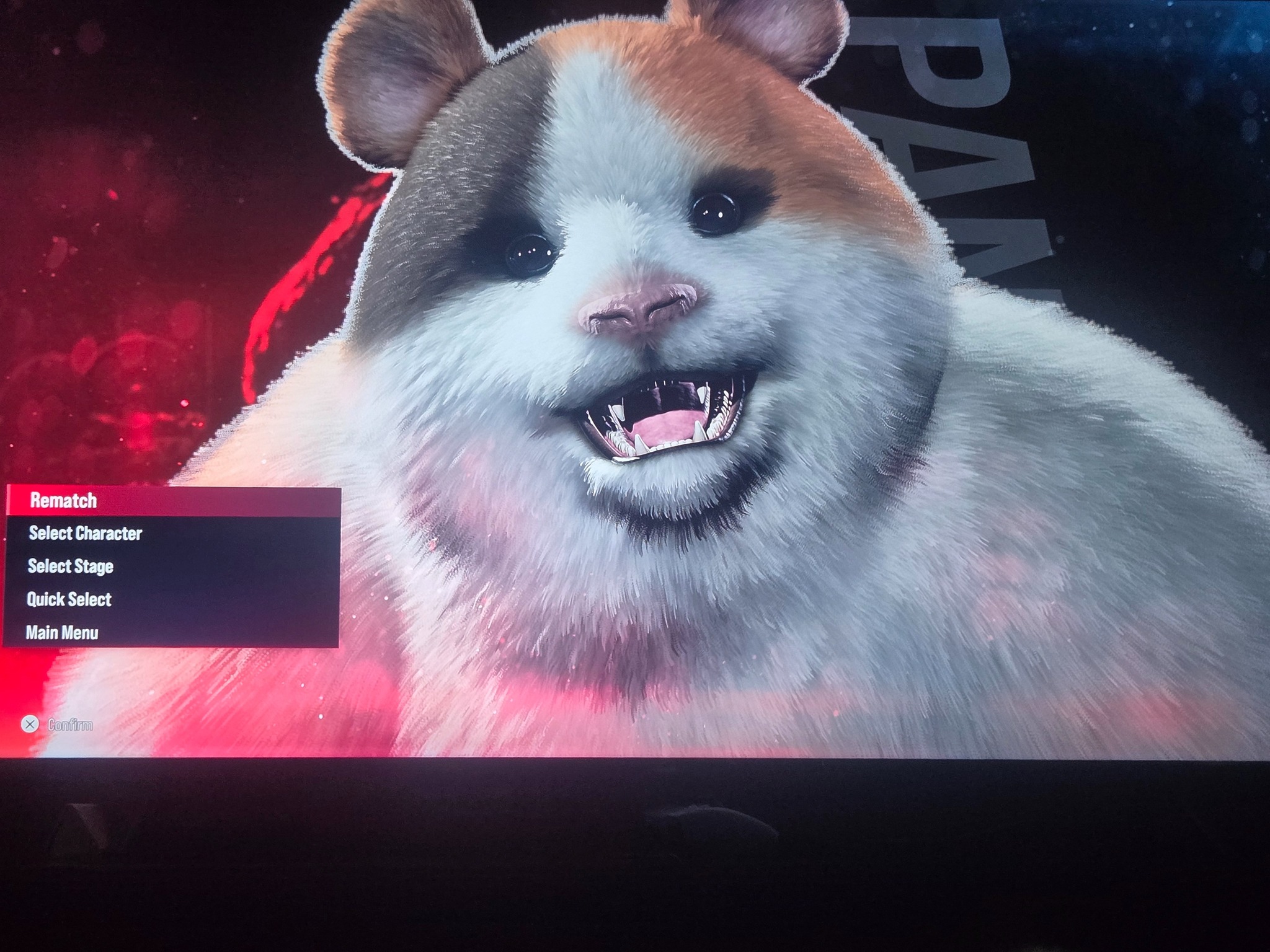 Tekken 8 player buys wild panda skin