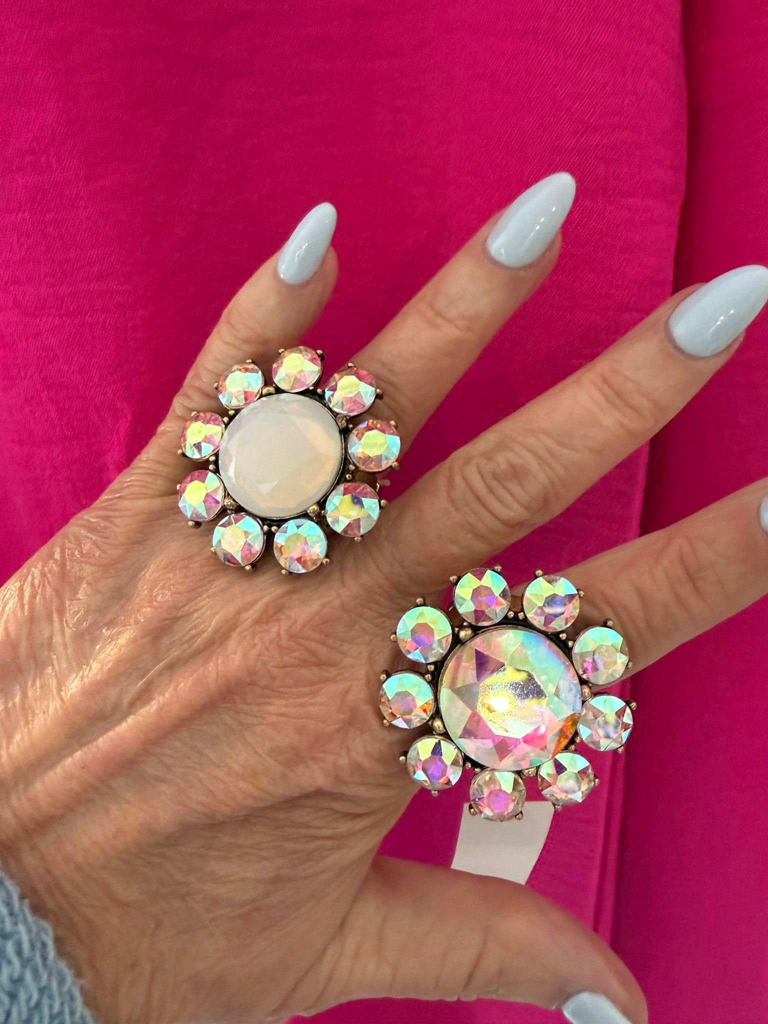 big rings in various shapes