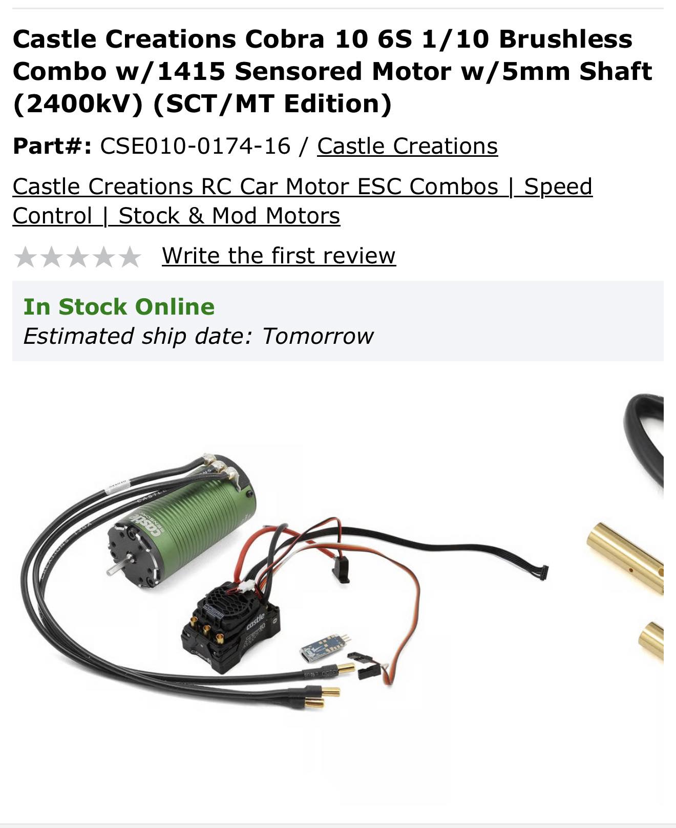 What are the differences between Castle Creations Mamba X and