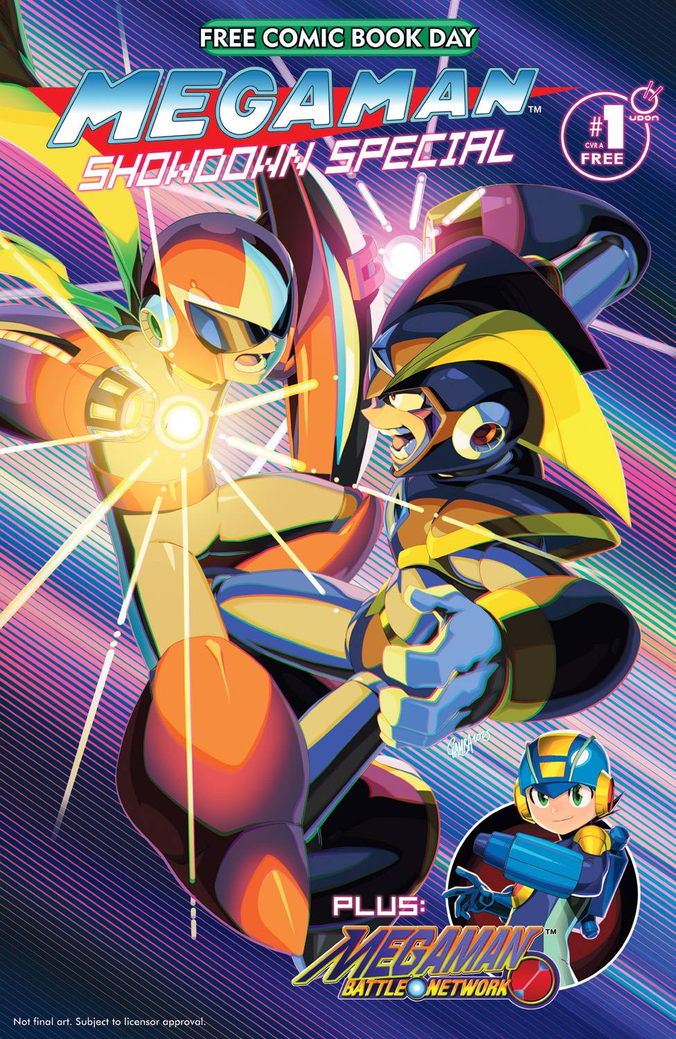 Mega Man Timelines Issue 1 and free comic book day
