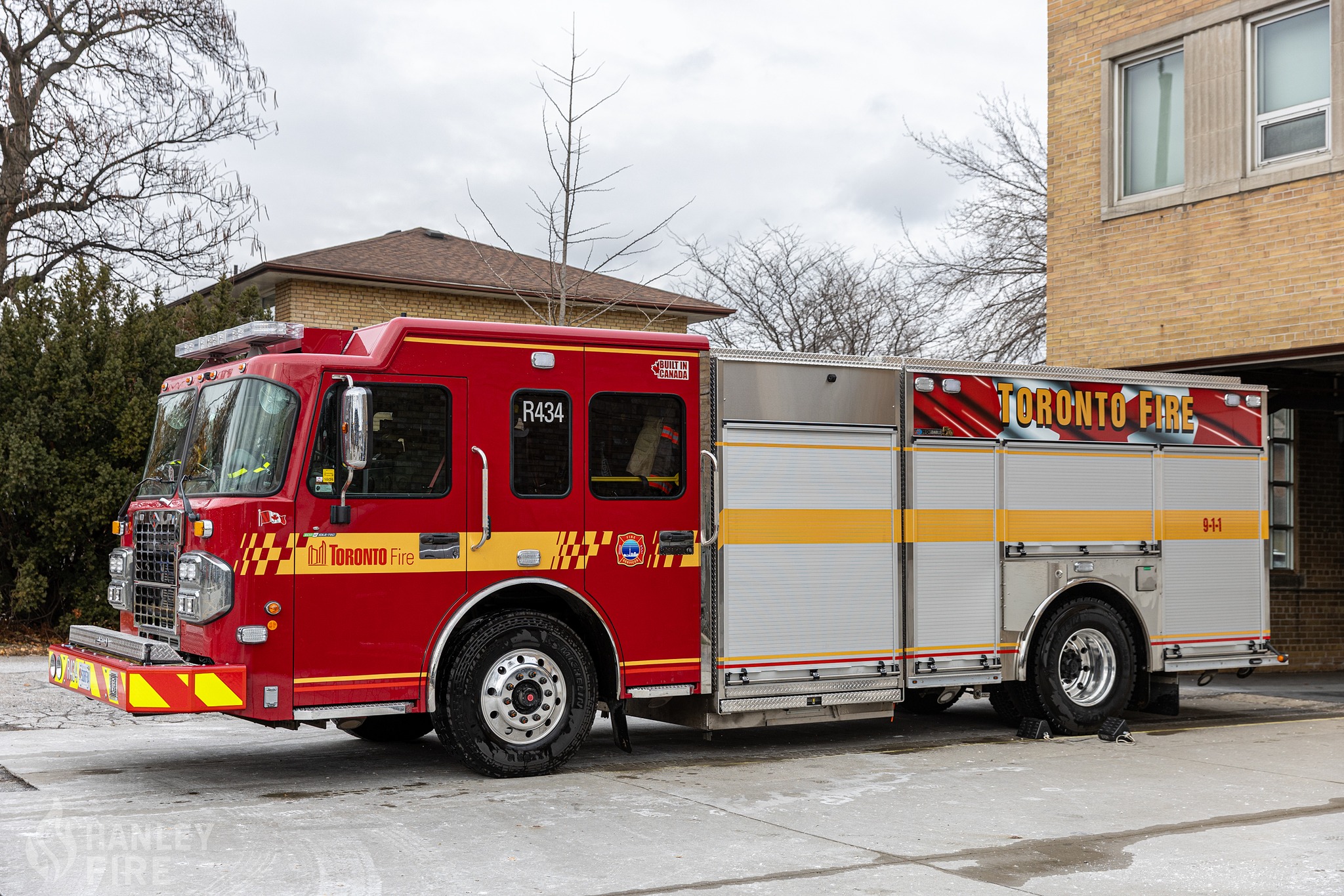 Canadian Fire and EMS | Toronto, ON. TFS Rescue 434's new rig, a 2025 ...