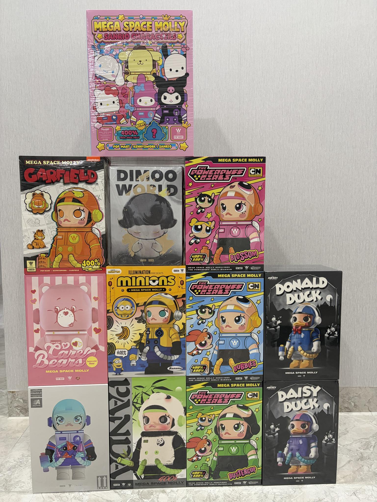 Popmart Mega Space Molly Chibi Maruko Chan 400% for sale - Version