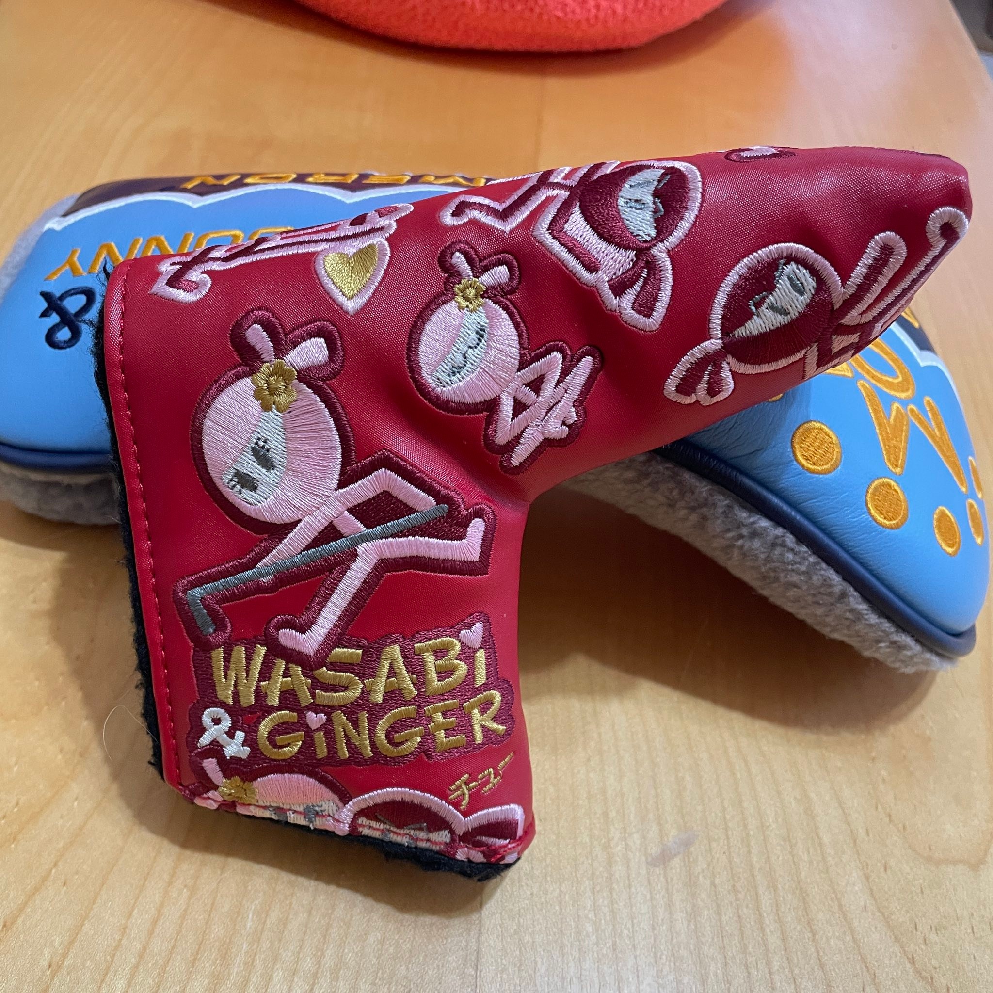 RARE Scotty Cameron Japan M&G Wasabi Valentines Pink Putter Cover 