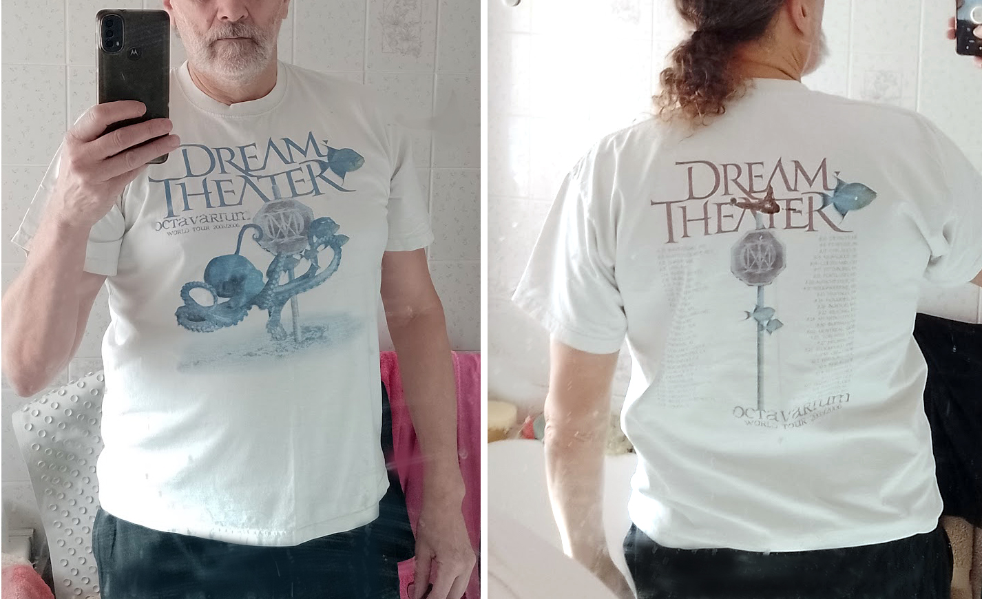 Dream Theater 2004 tour Train of Thought work shirt for sale
