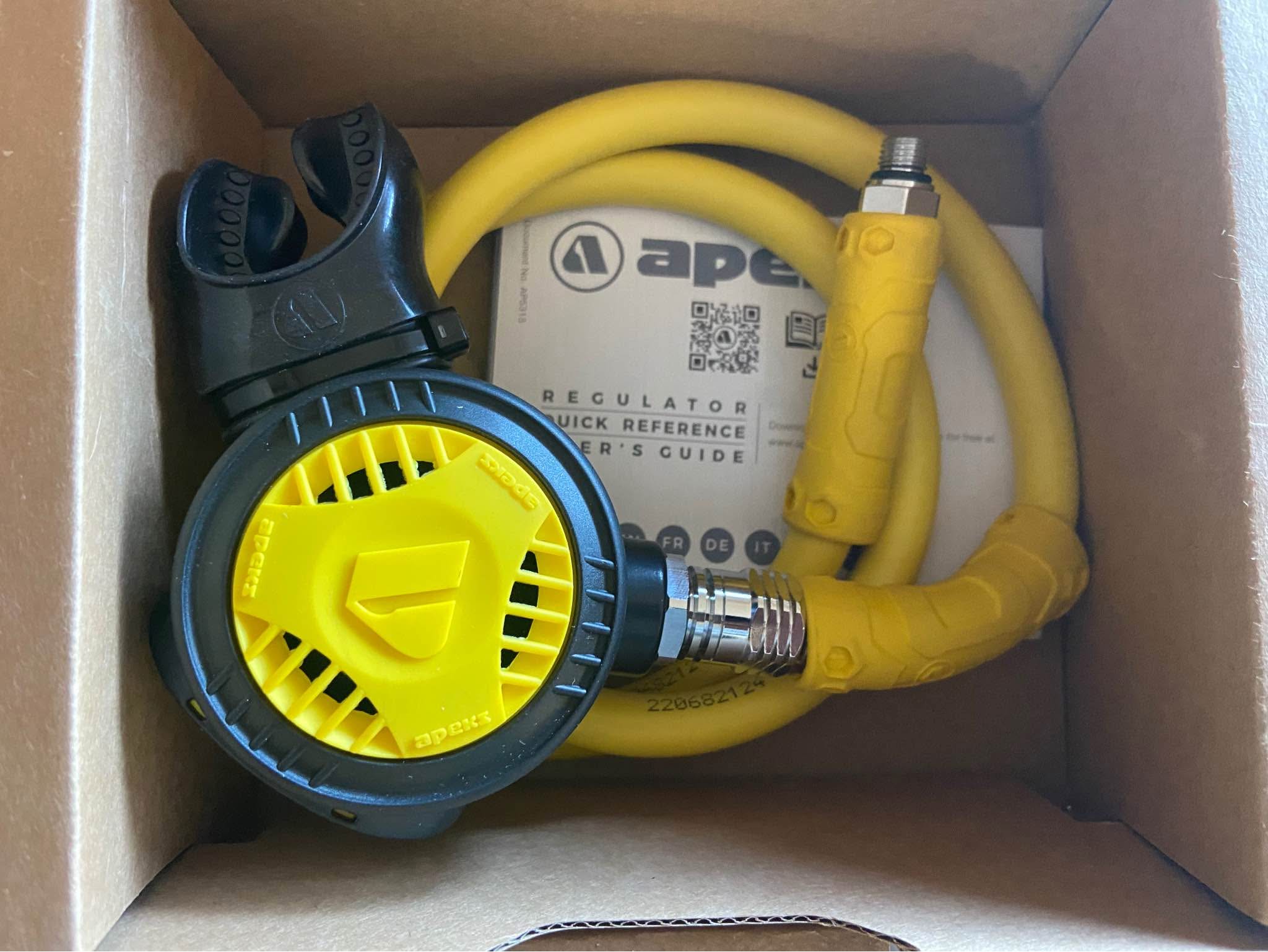 This Apeks Egress Octopus regulator is brand new in the box 