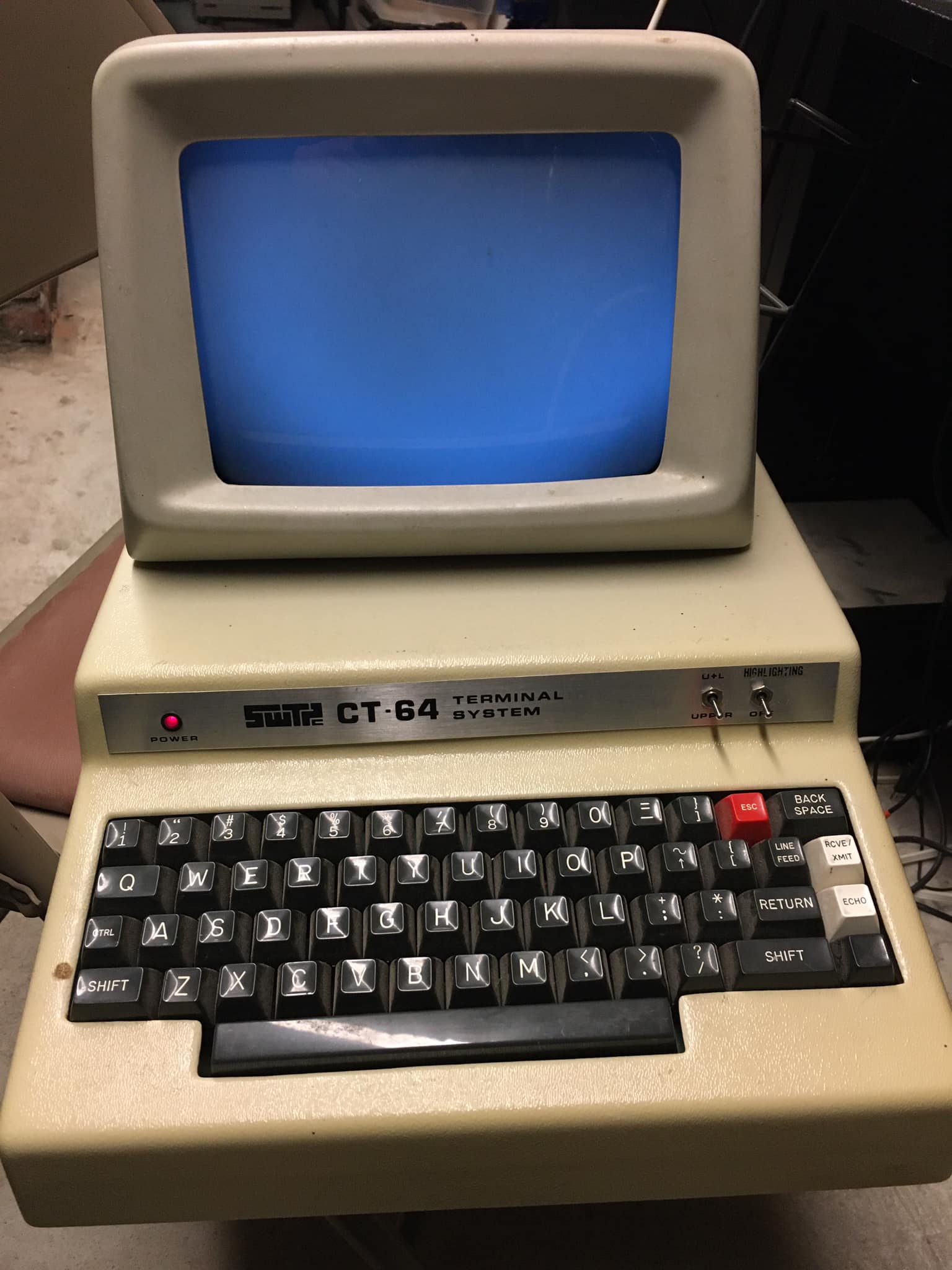 Ok.. I'm in need of some advice. This CT-64 terminal is the last
