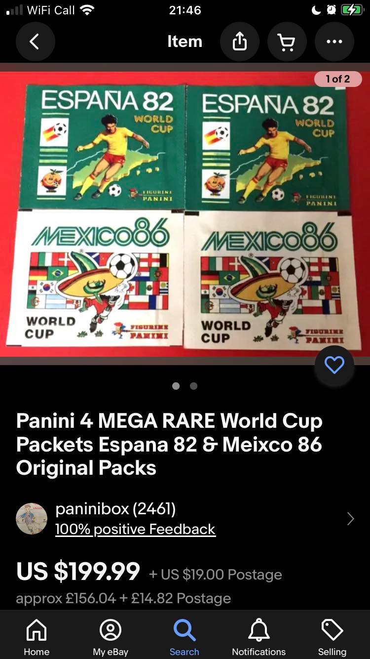 Album Panini Collector Espana 82 Coupe Du Monde 1982 - 86 Autocollants, Non Complet, Occasion