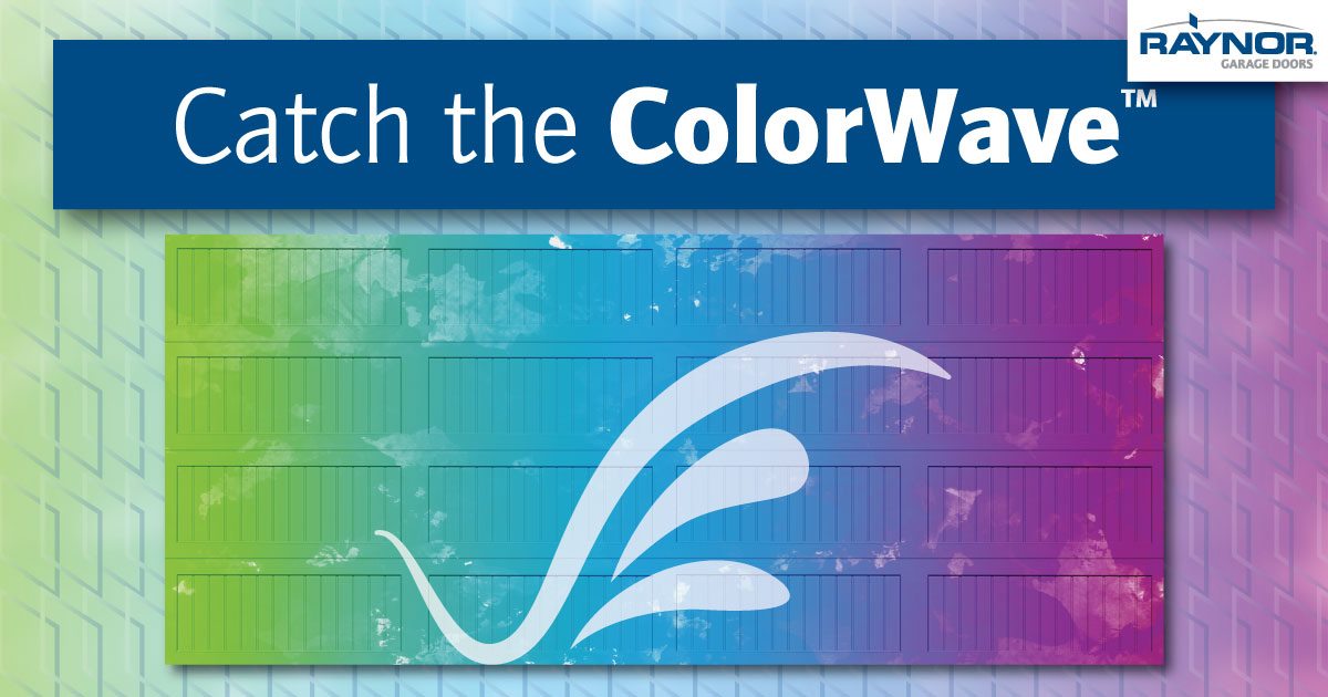 Introducing ColorWave™, Raynor's new... - Raynor Garage Doors | Facebook