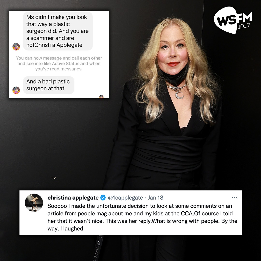 Christina Applegate has hit... - WSFM with Jonesy and Amanda