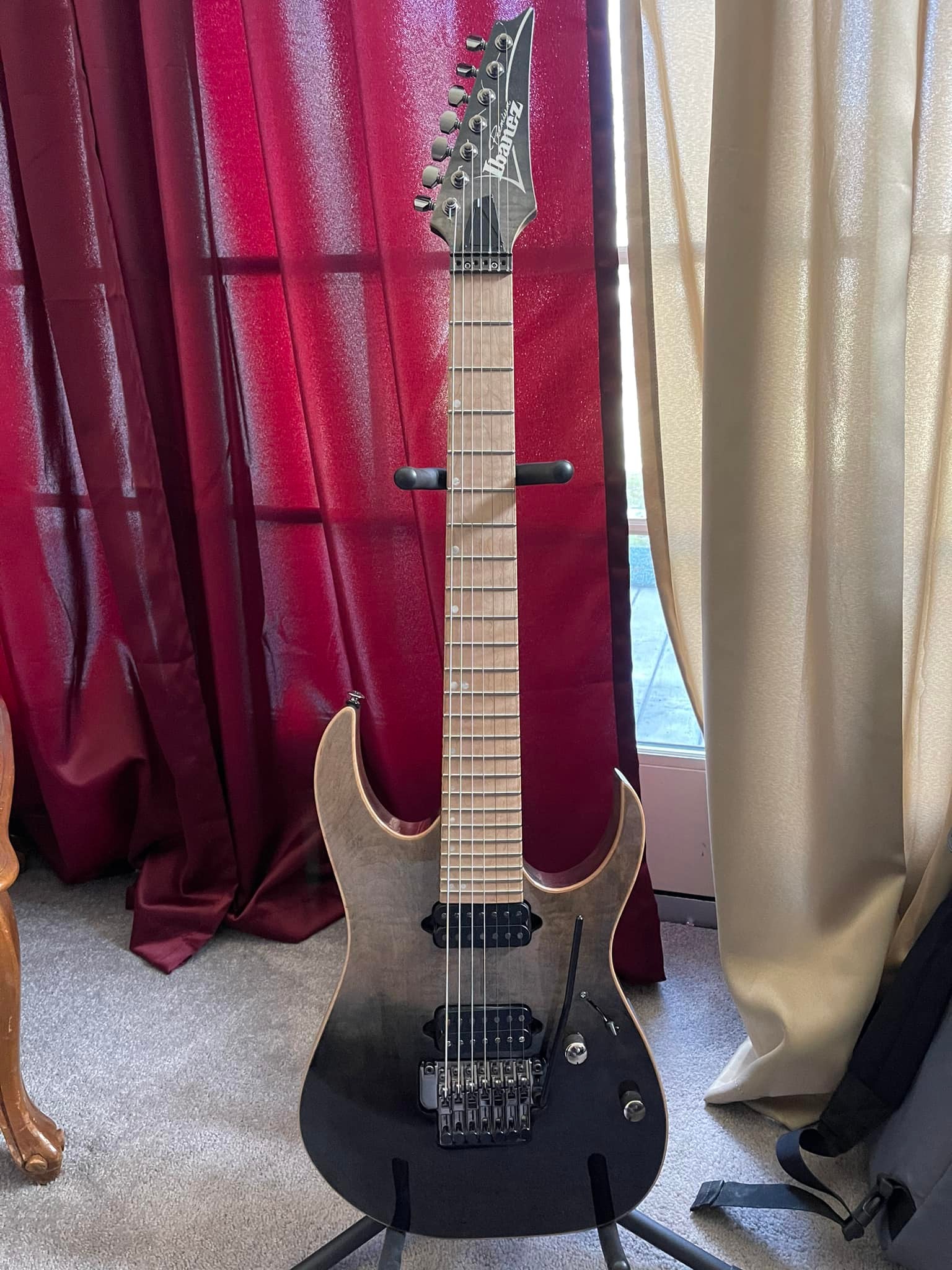 Ibanez RG7PCMLTD-TKG with Duncan Pegasus and Sentient pickups