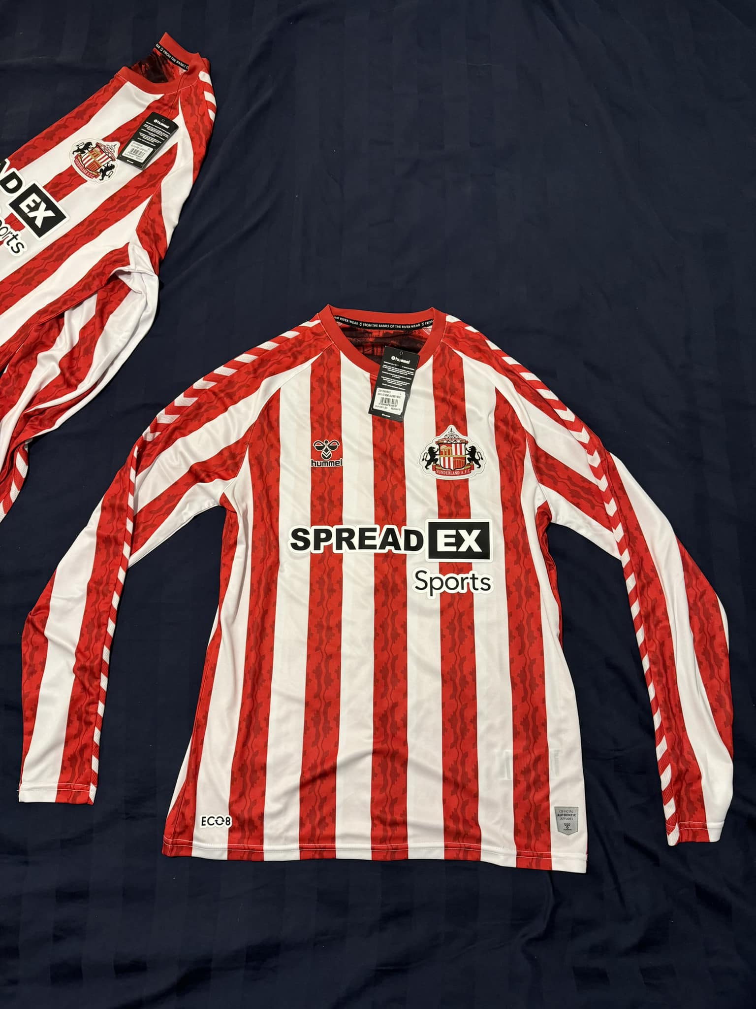 Evening all - I bought a L & XL of the new long sleeve home kit as 