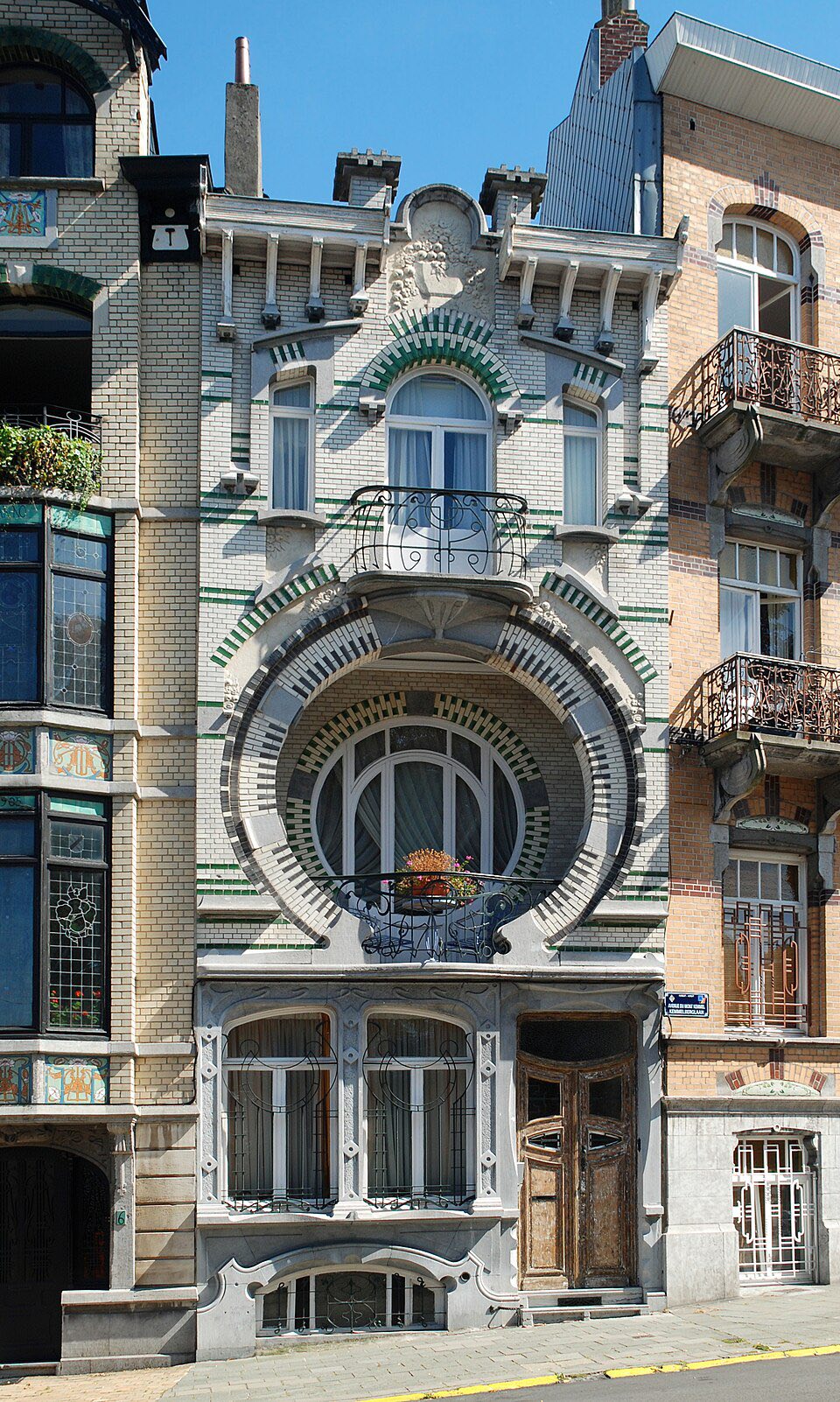 Art Déco à Uccle (Bruxelles) - Villa Norine Située sur l'Avenue