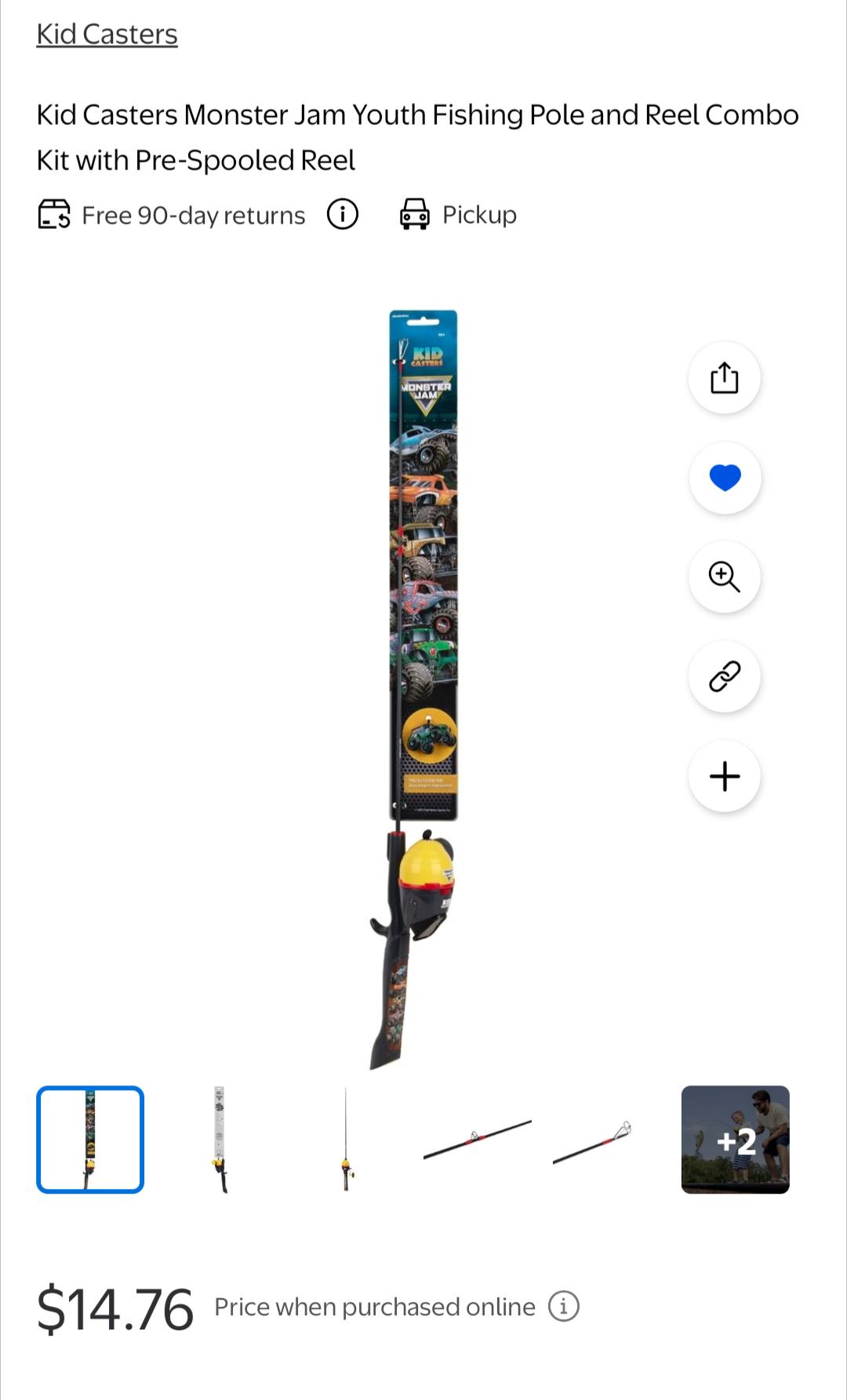 child monster truck fishing pole Paw Patrol Boys Youth themed casting plug and bold design bring the thrill of the arena to every cast Monster Jam fishing pole with