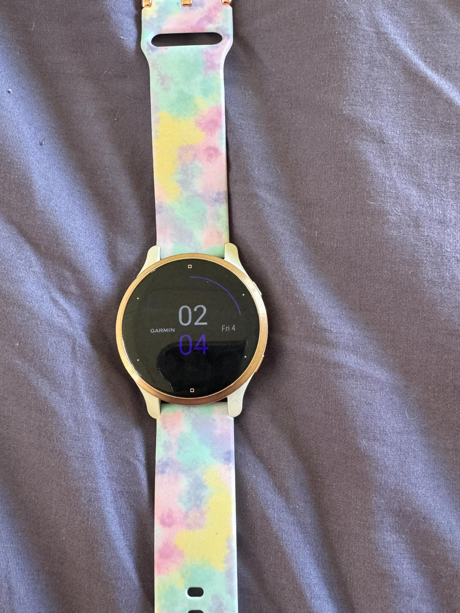 What is the battery life of Garmin Venu2s?
