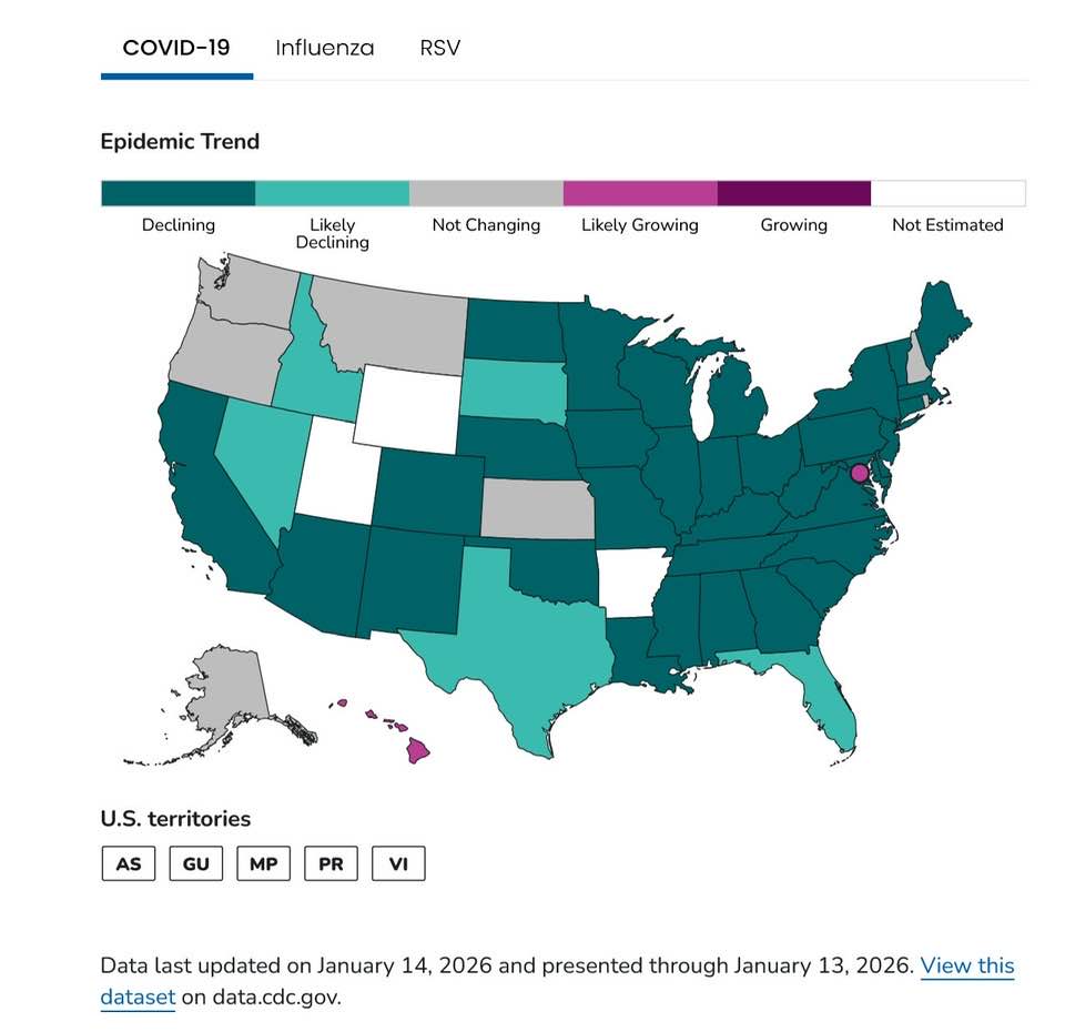 Follow the Data with Evidence: COVID & Other Disease Threats | US EPI ...