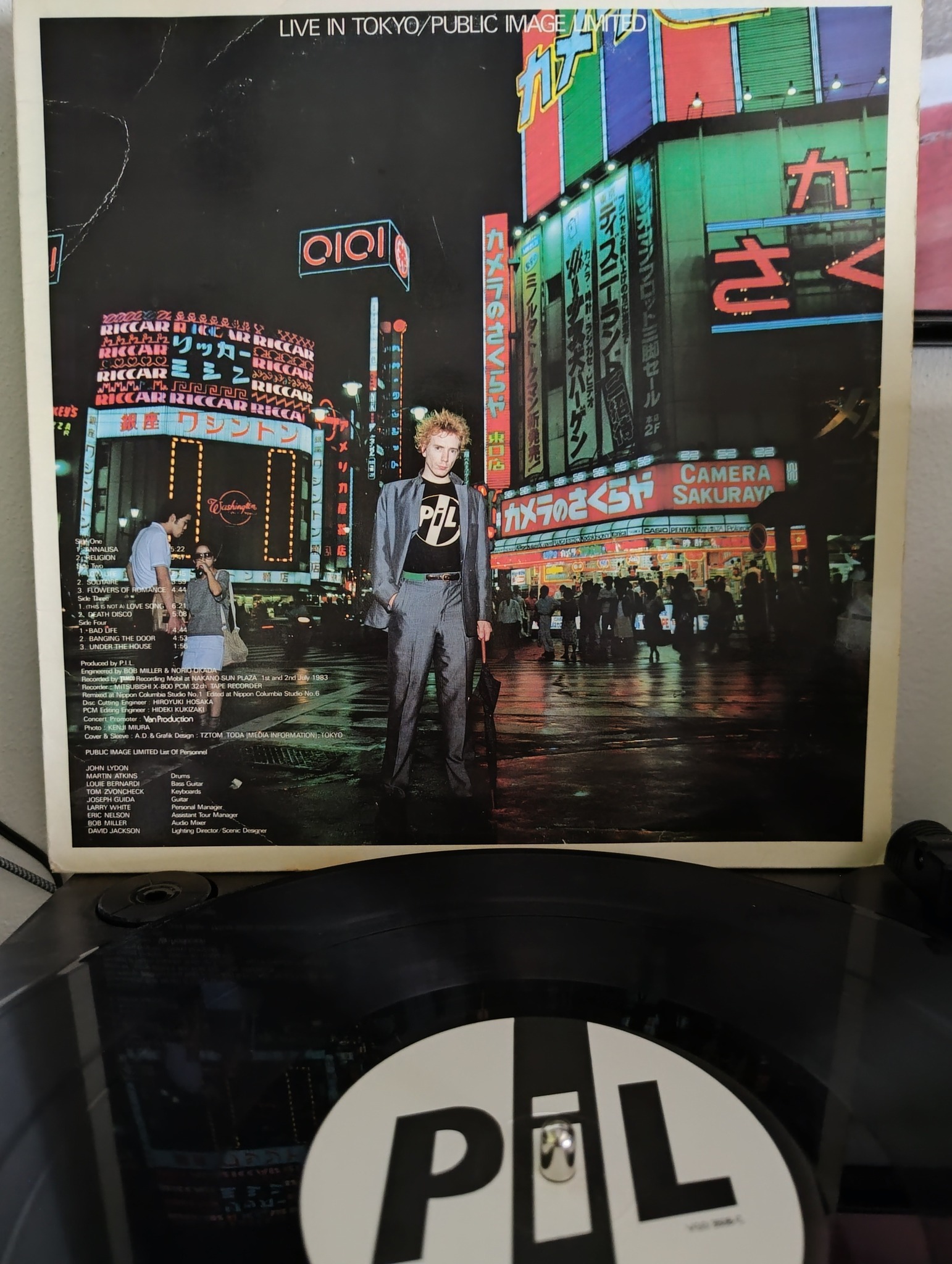 Shellac live in Tokyo 1993 vinyl release