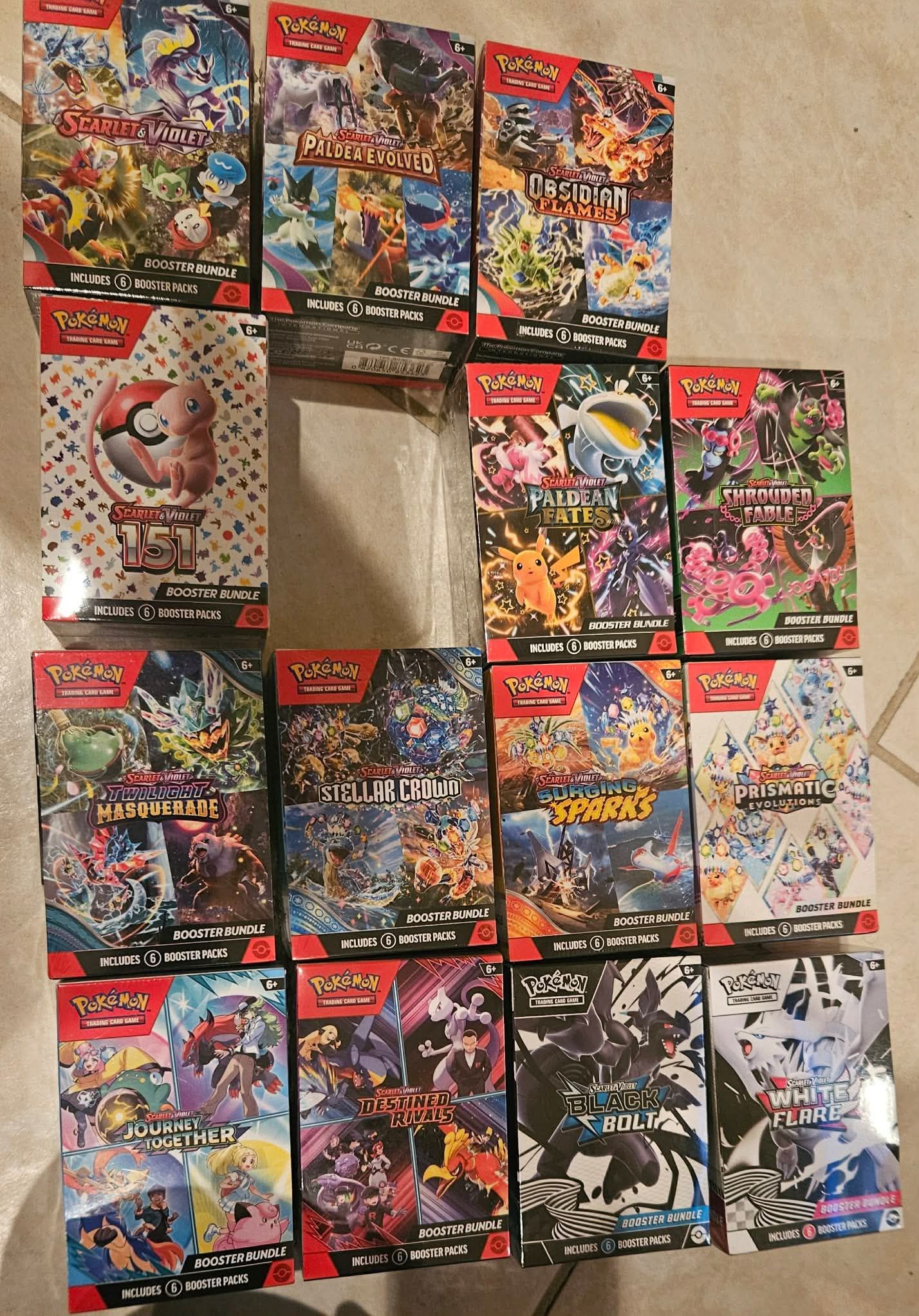 temporal rift booster box Pokmon TCG: Scarlet & VioletTemporal Forces Elite Trainer : Toys & Games 2 plastic condition markers Paradox Rift (SV04) Elite Trainer