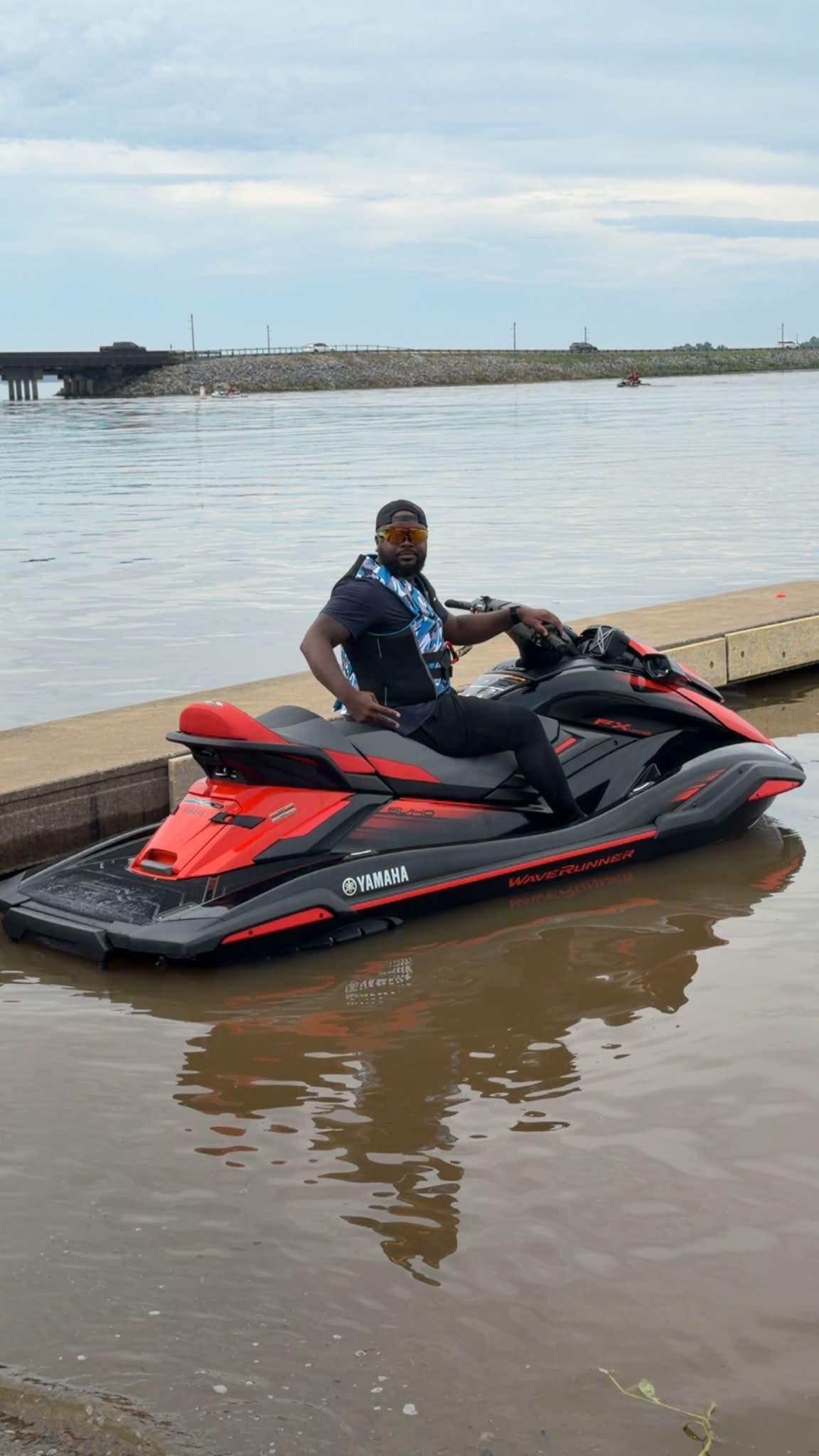 Sanding Yamaha FX Waverunner for Gator base application