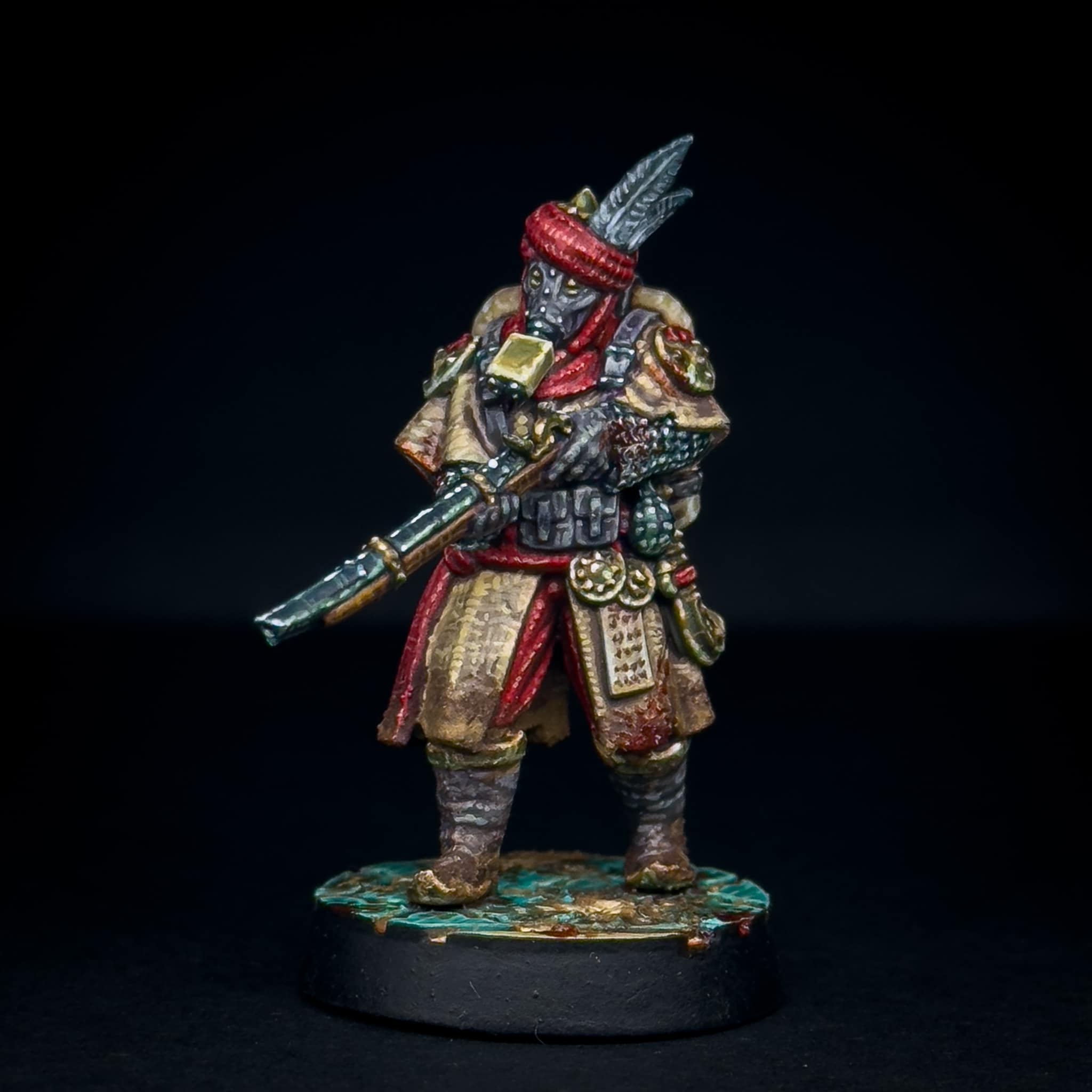 Trench Crusade | Azeb, Sultanate line infantry test model done
