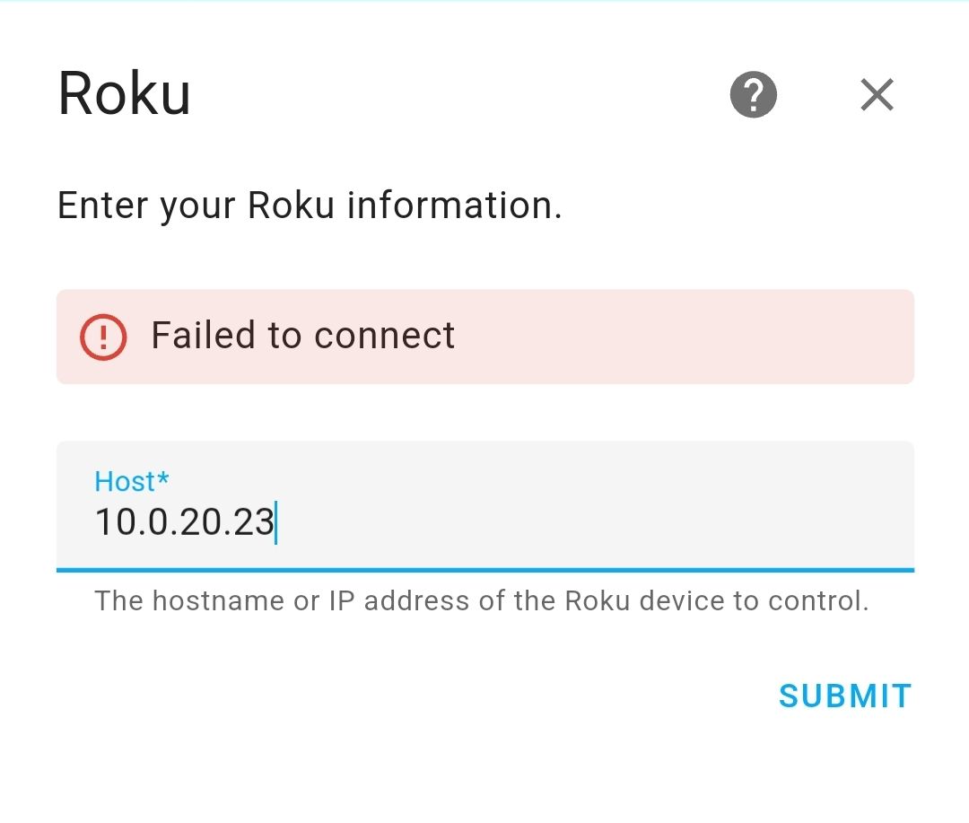 Home Assistant | I'm having trouble with the Roku integration | Facebook