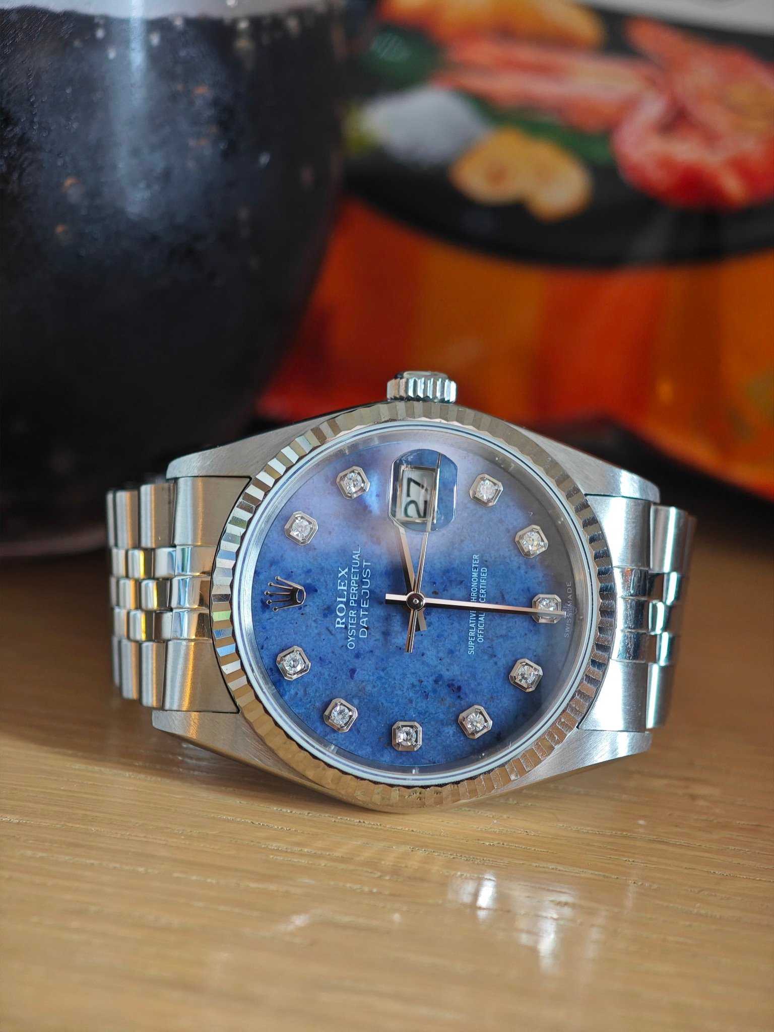 我的16234 方鈉石36mm Datejust Sodalite 💙👑⌚