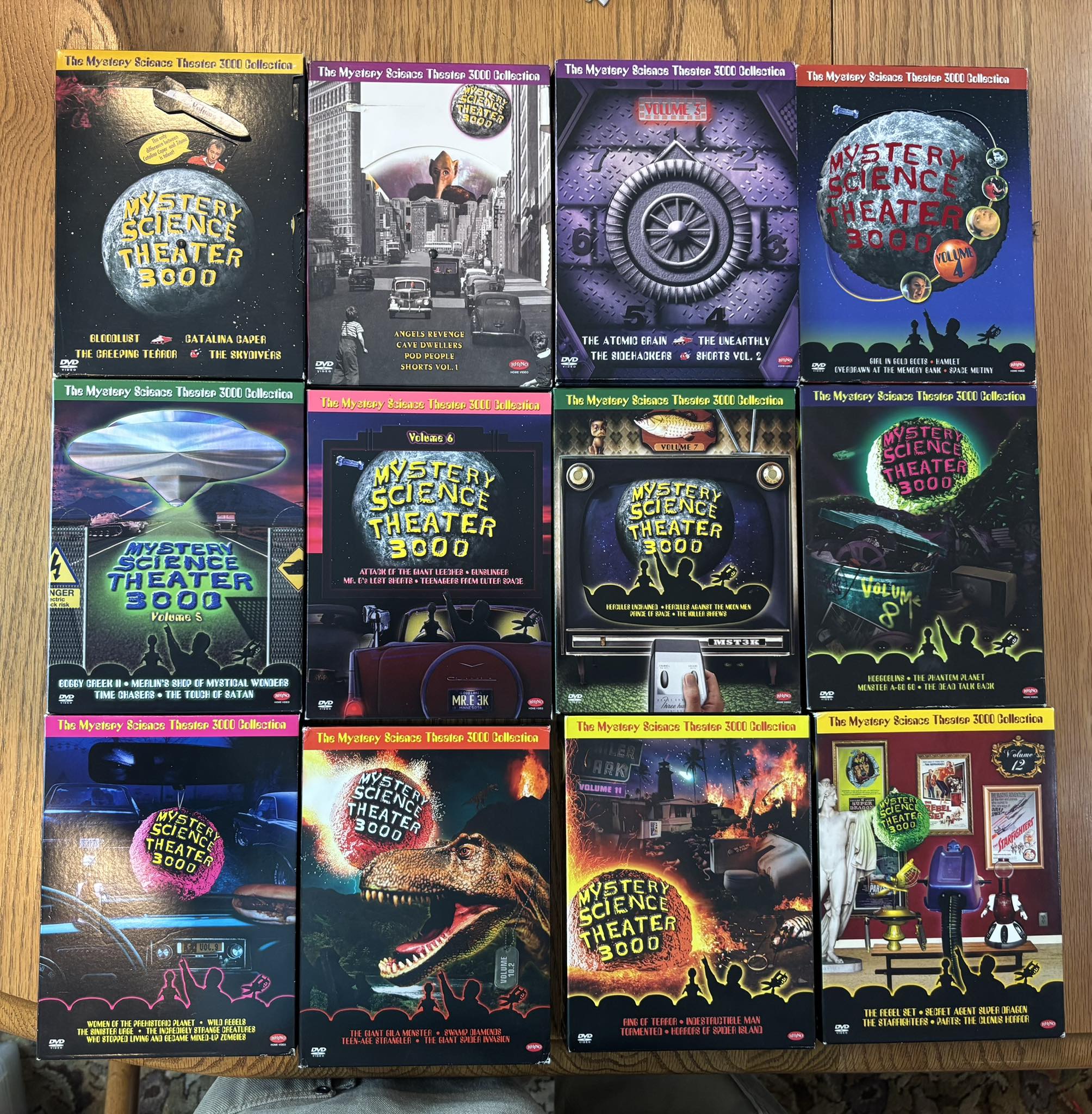 Completing my Mystery Science Theater 3000 Rhino boxset collection