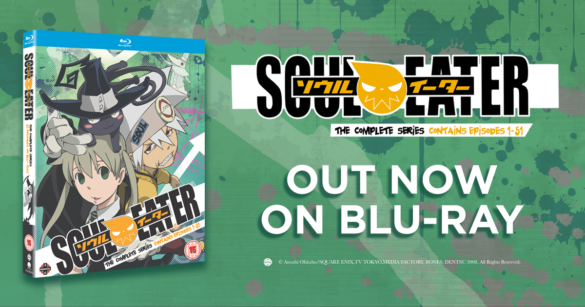 Soul Eater is available on Blu-ray right now! Grab your copy today 