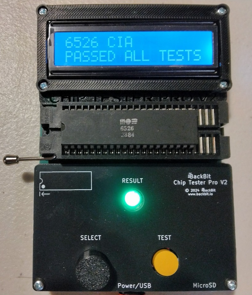 Experiences with testers for Commodore 64?