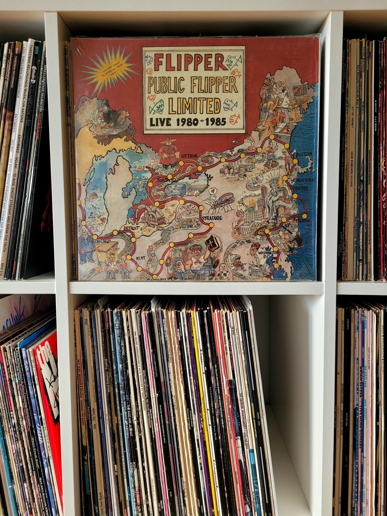 Flipper's debut album Generic Flipper released in 1982
