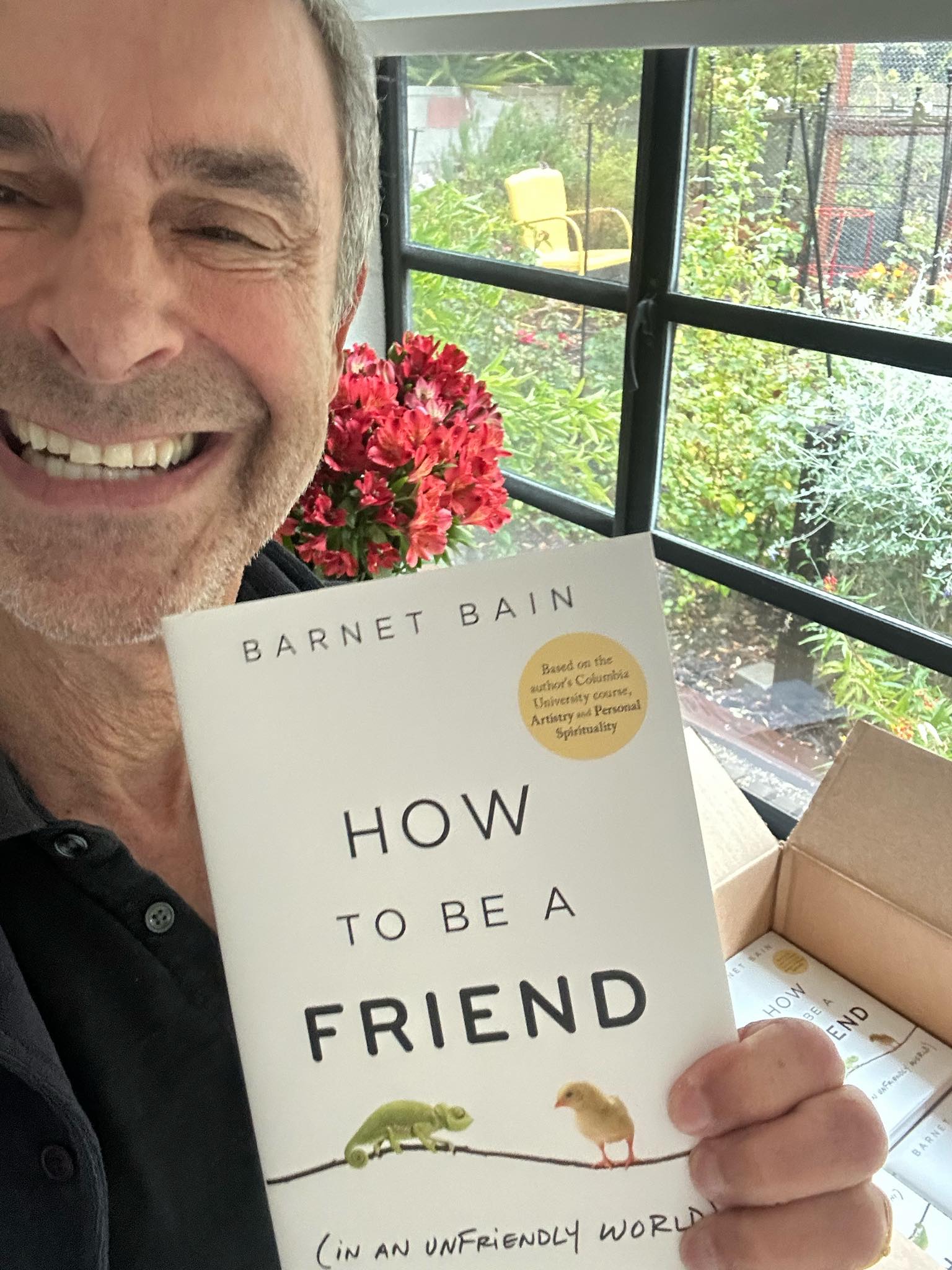 Barnet Bain - Box opened. Book in hand. Heart doing a... | Facebook