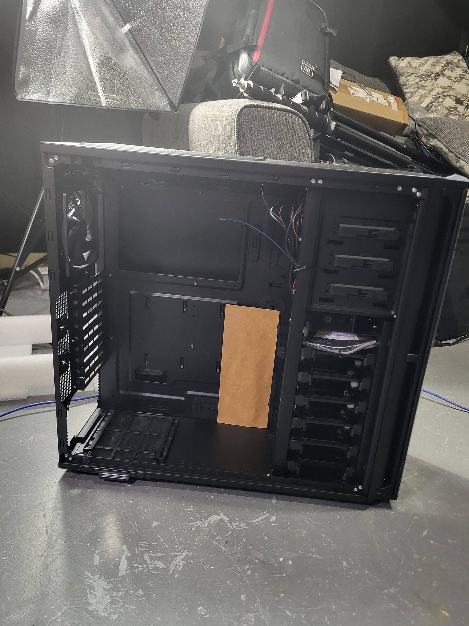 Antec P280 home server build with i7 3770k and 32gb ram