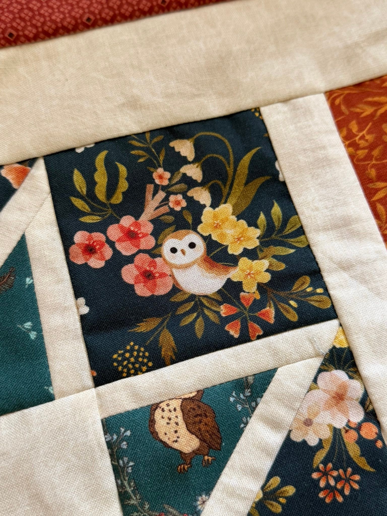 Highland stars quilt top completed