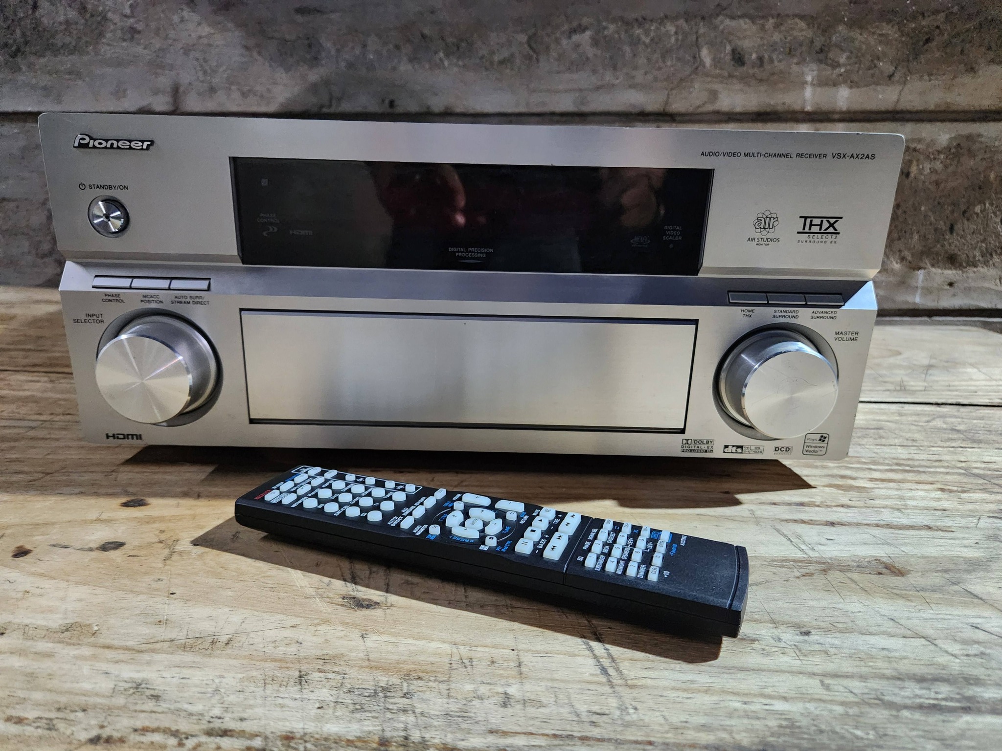 Pioneer VSX-AX2AS is a 7.1 channel AV receiver, offering 170 watts