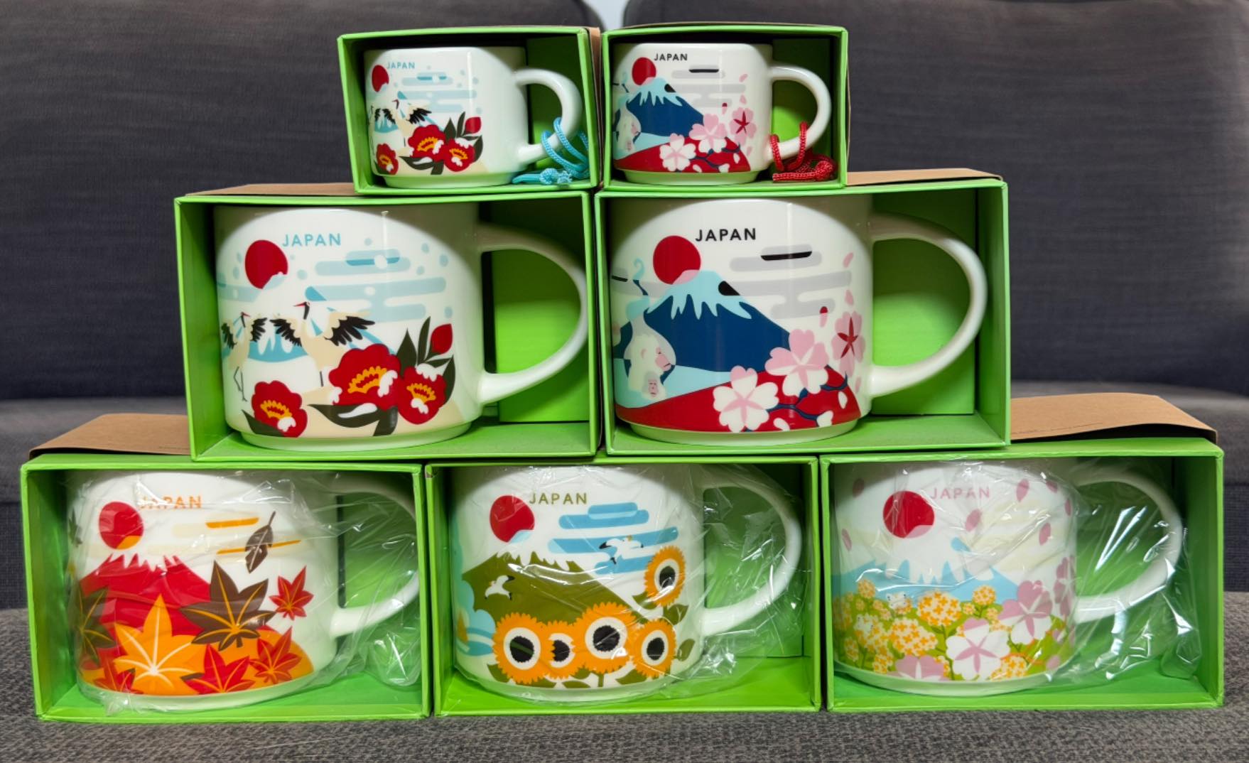 Starbucks Japan collection mugs from Osaka