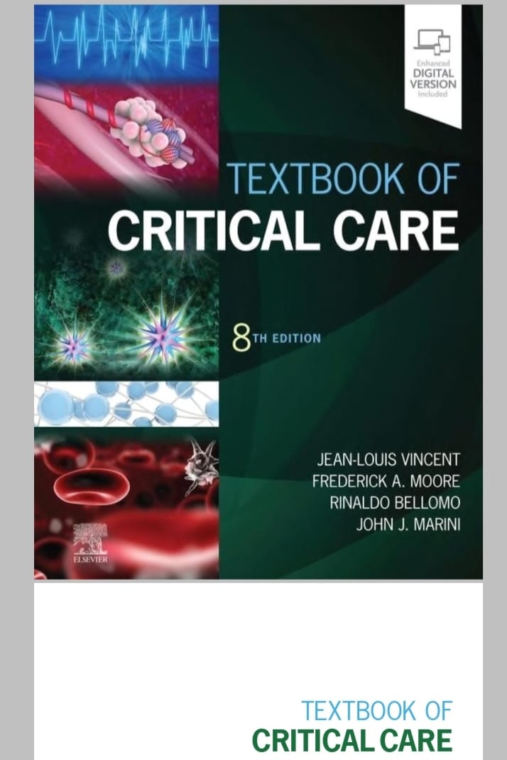 Critical care textbook 8th edition 2024