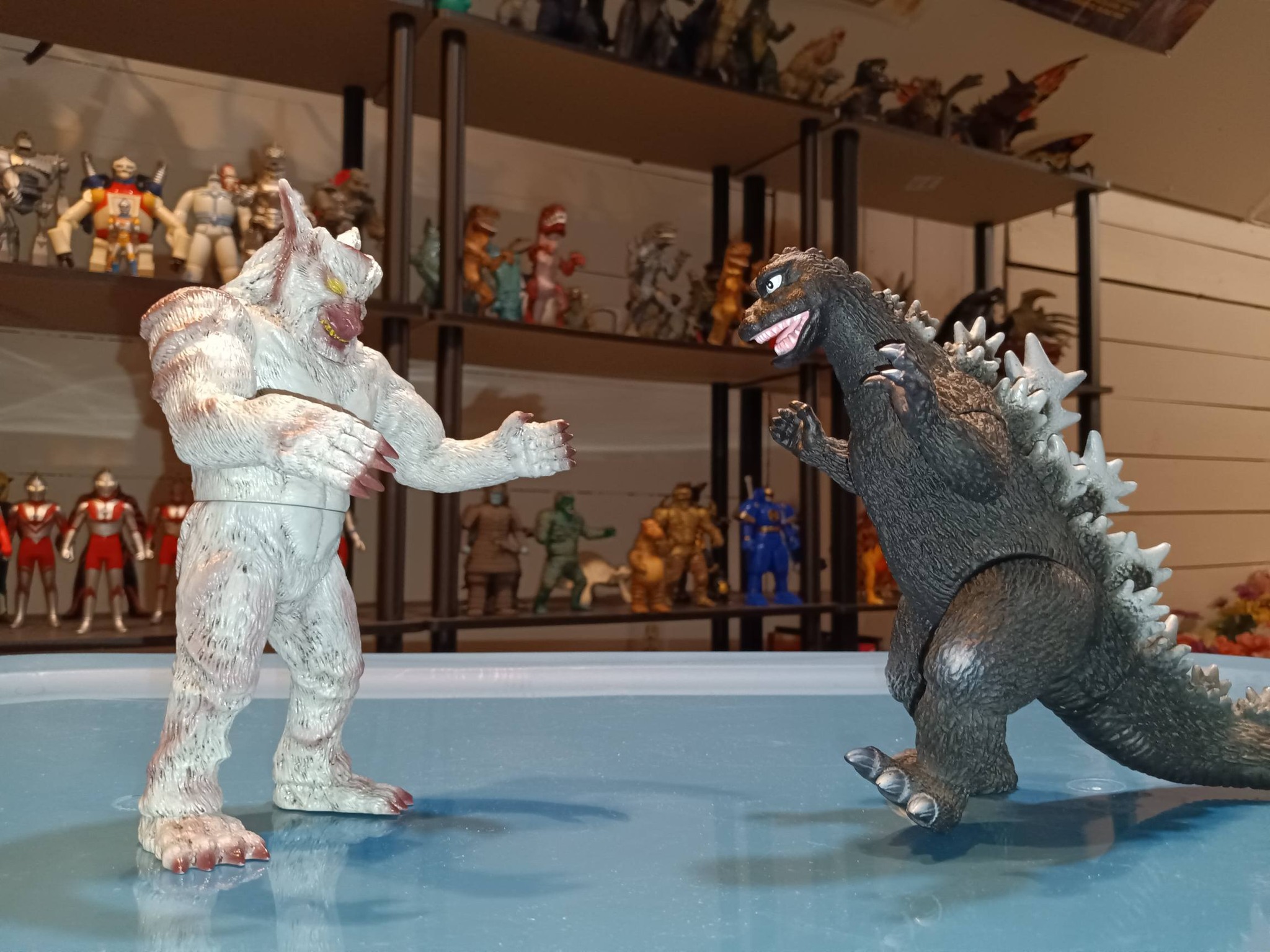 Legendary Wolfman figure from Godzilla vs Legendary Wolfman fan film