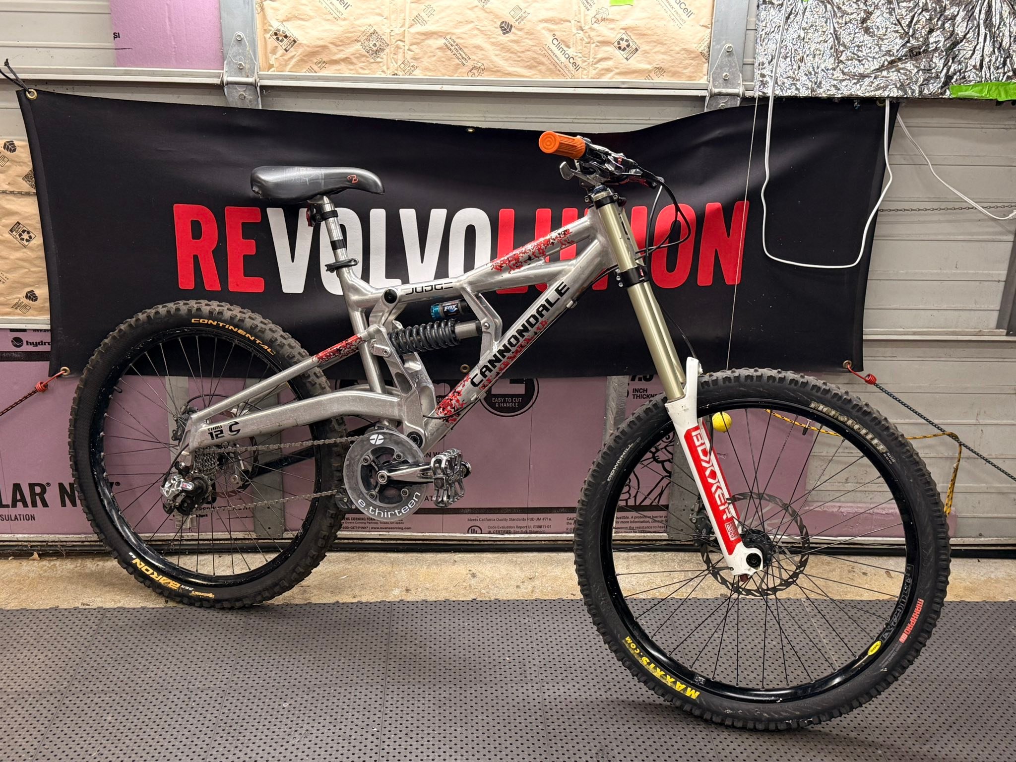 Restored 2007 Cannondale Judge DH mountain bike